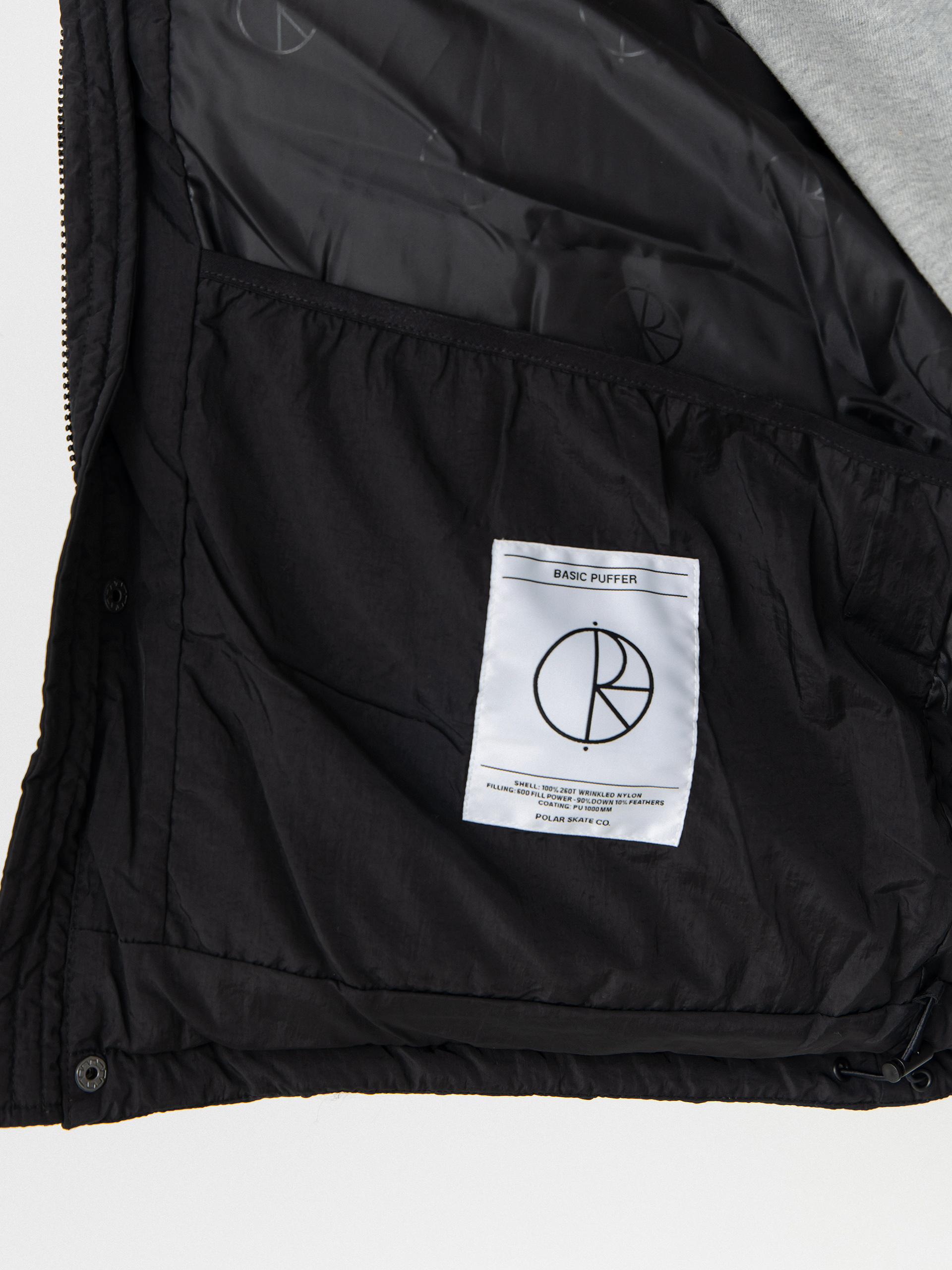 Яке Polar Skate Basic Puffer (black)