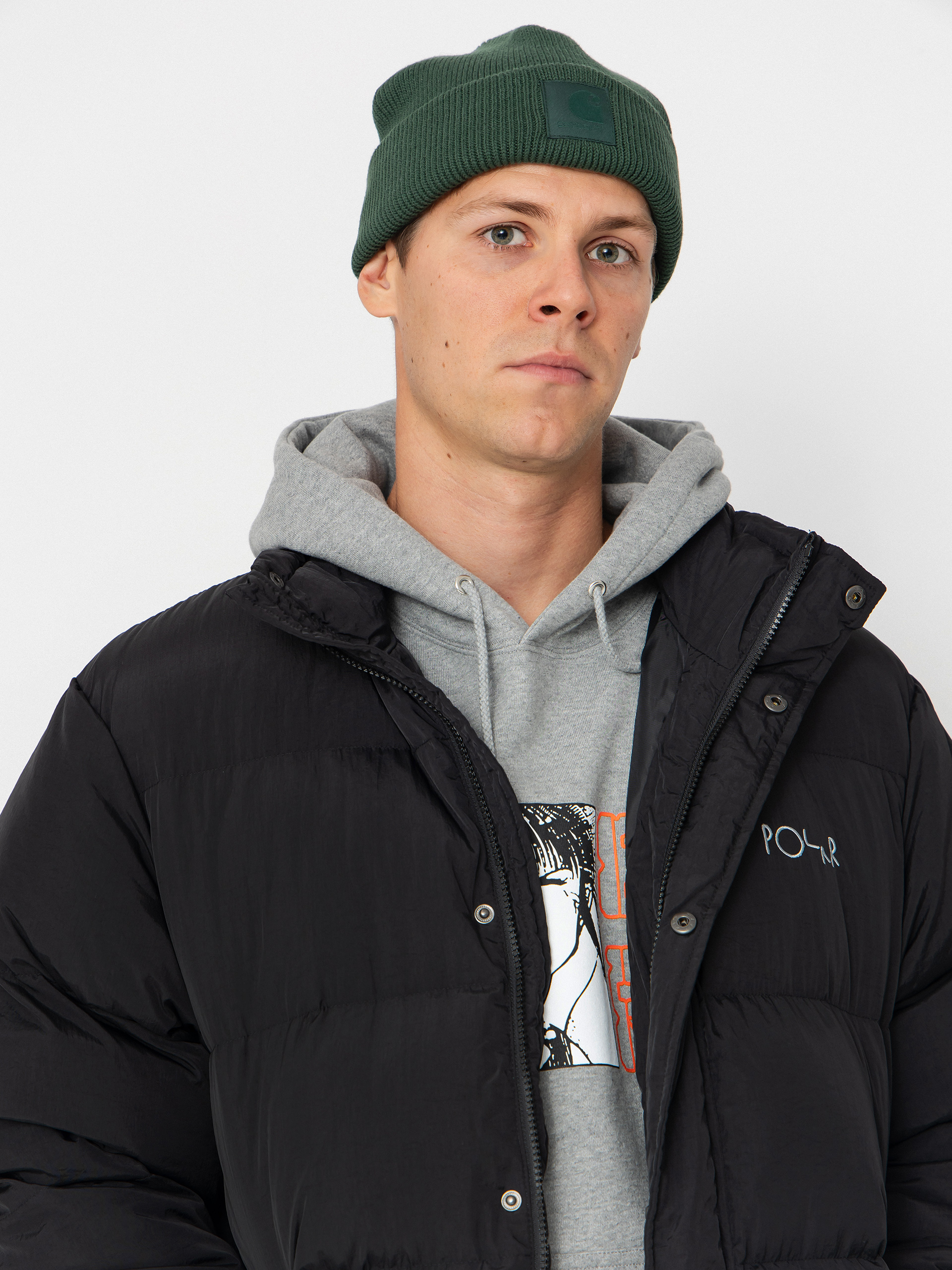 Яке Polar Skate Basic Puffer (black)