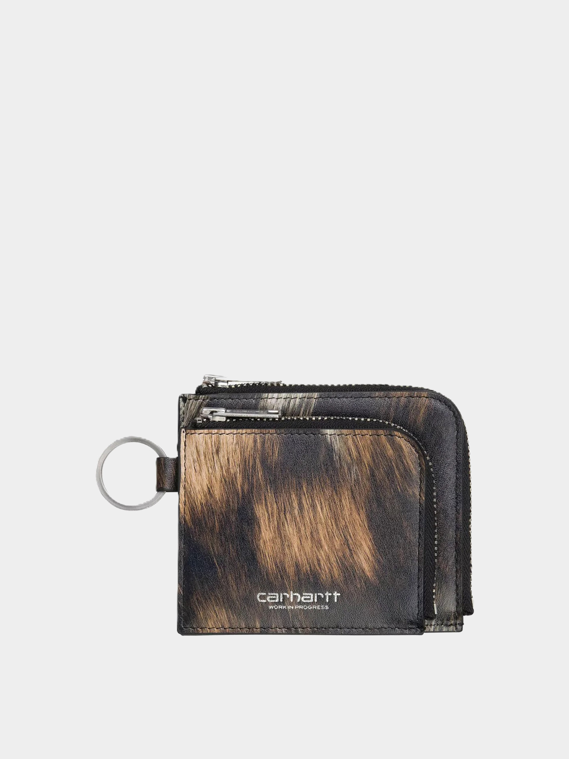 Портмоне Carhartt WIP Double Vegas Zip (wild dog/silver)