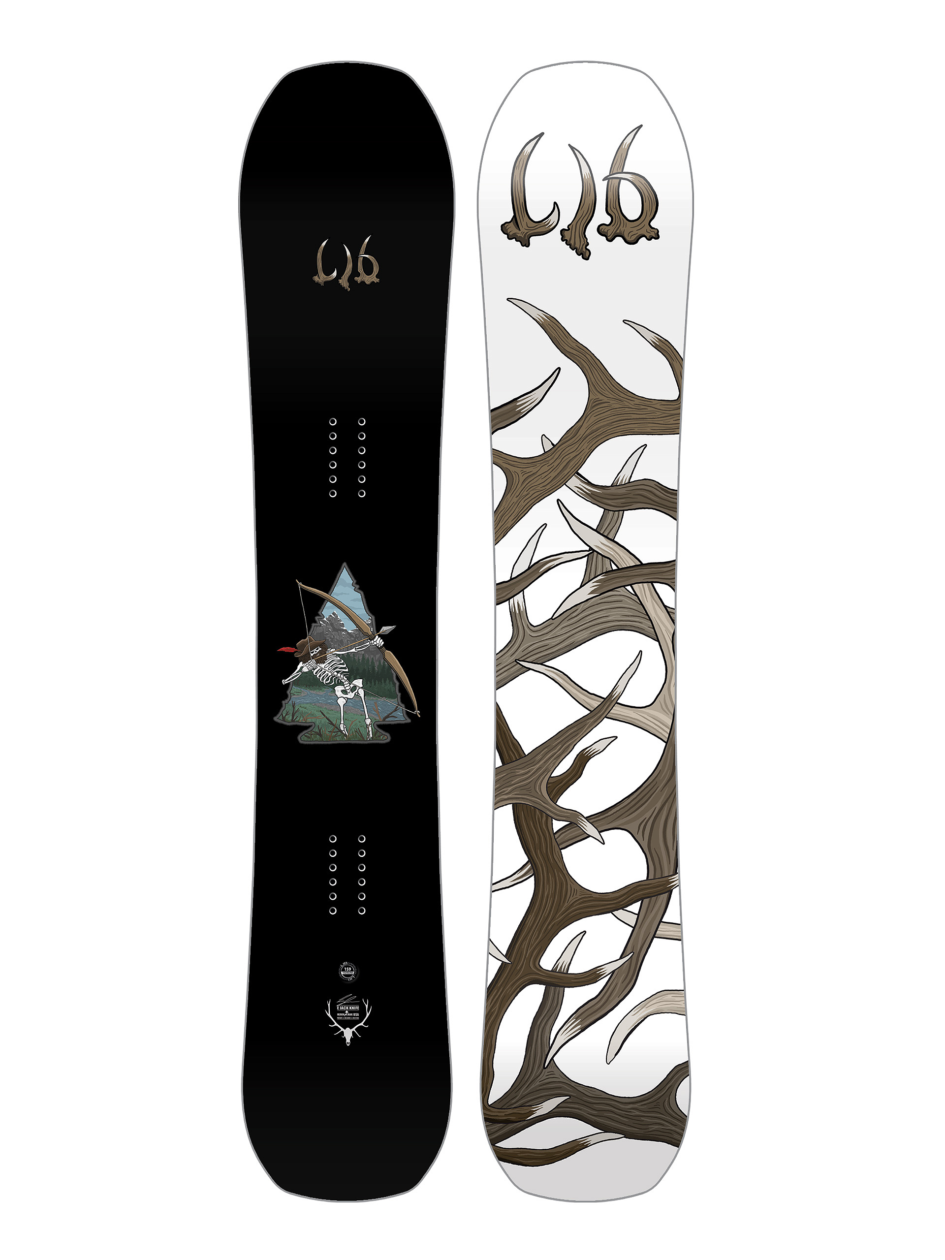 LIB TECH E JACK KNIFE x UNION 　ATLAS Сноуборд Lib Tech Ejack Knife - черен, шарен