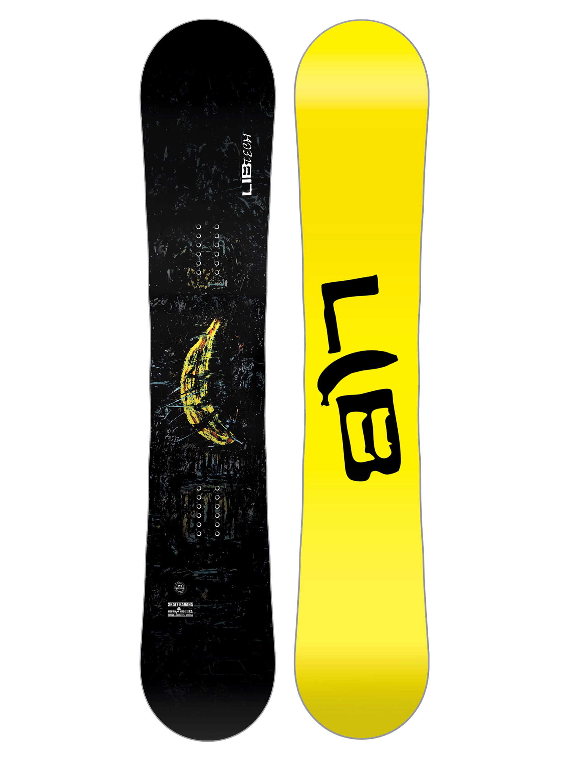 Сноуборд Lib Tech Skate Banana (yellow/black)