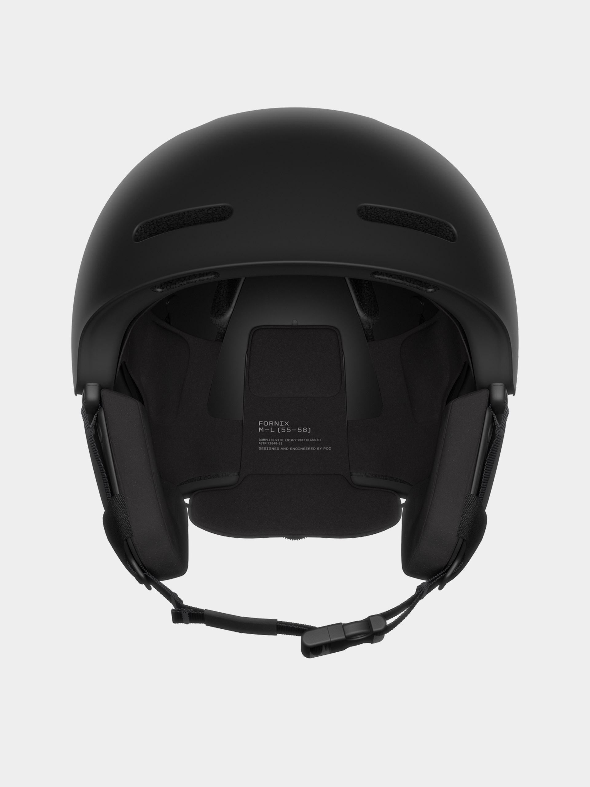 Каска POC Fornix MIPS (uranium black matt)