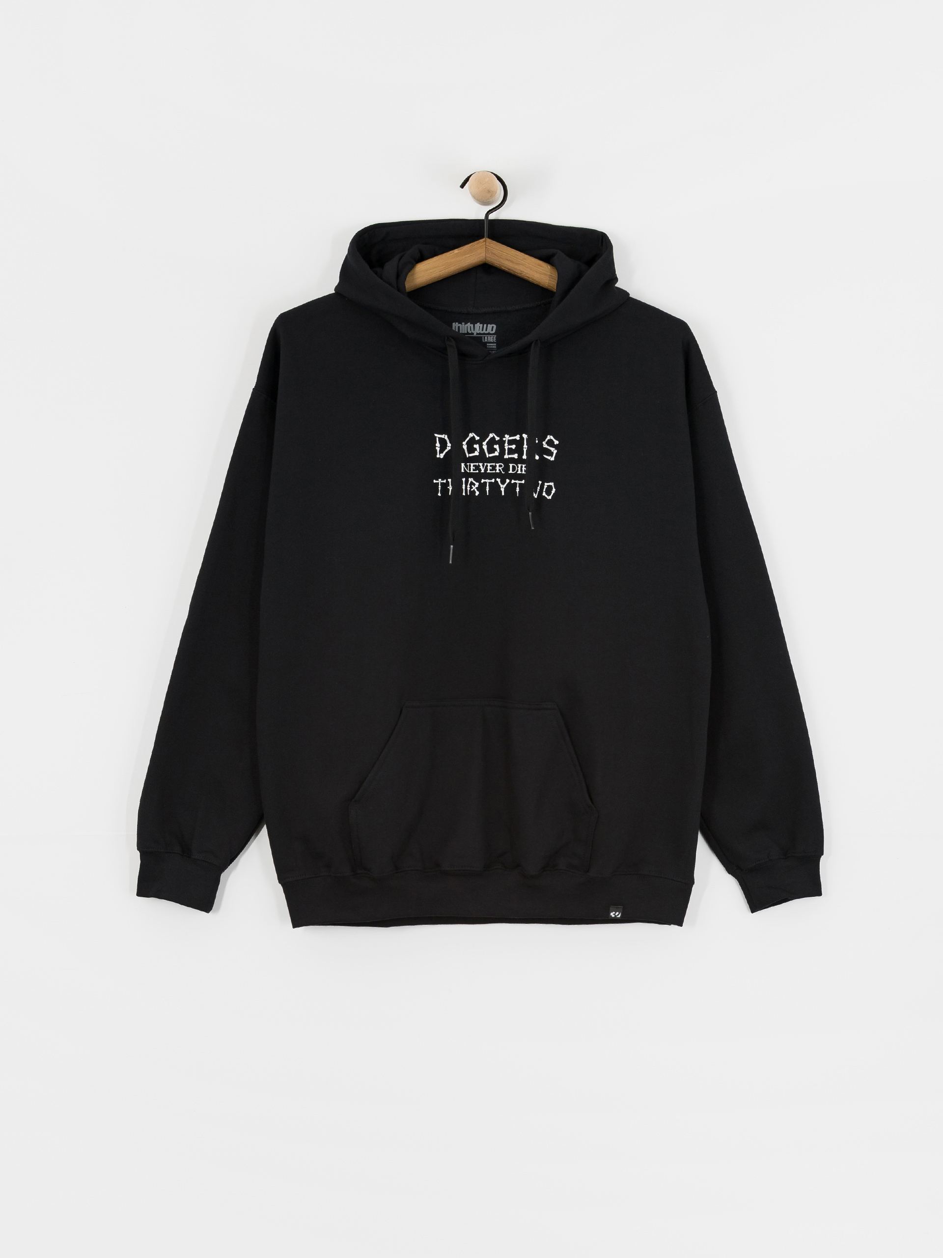 Суитшърт с качулка ThirtyTwo Digger HD (black)