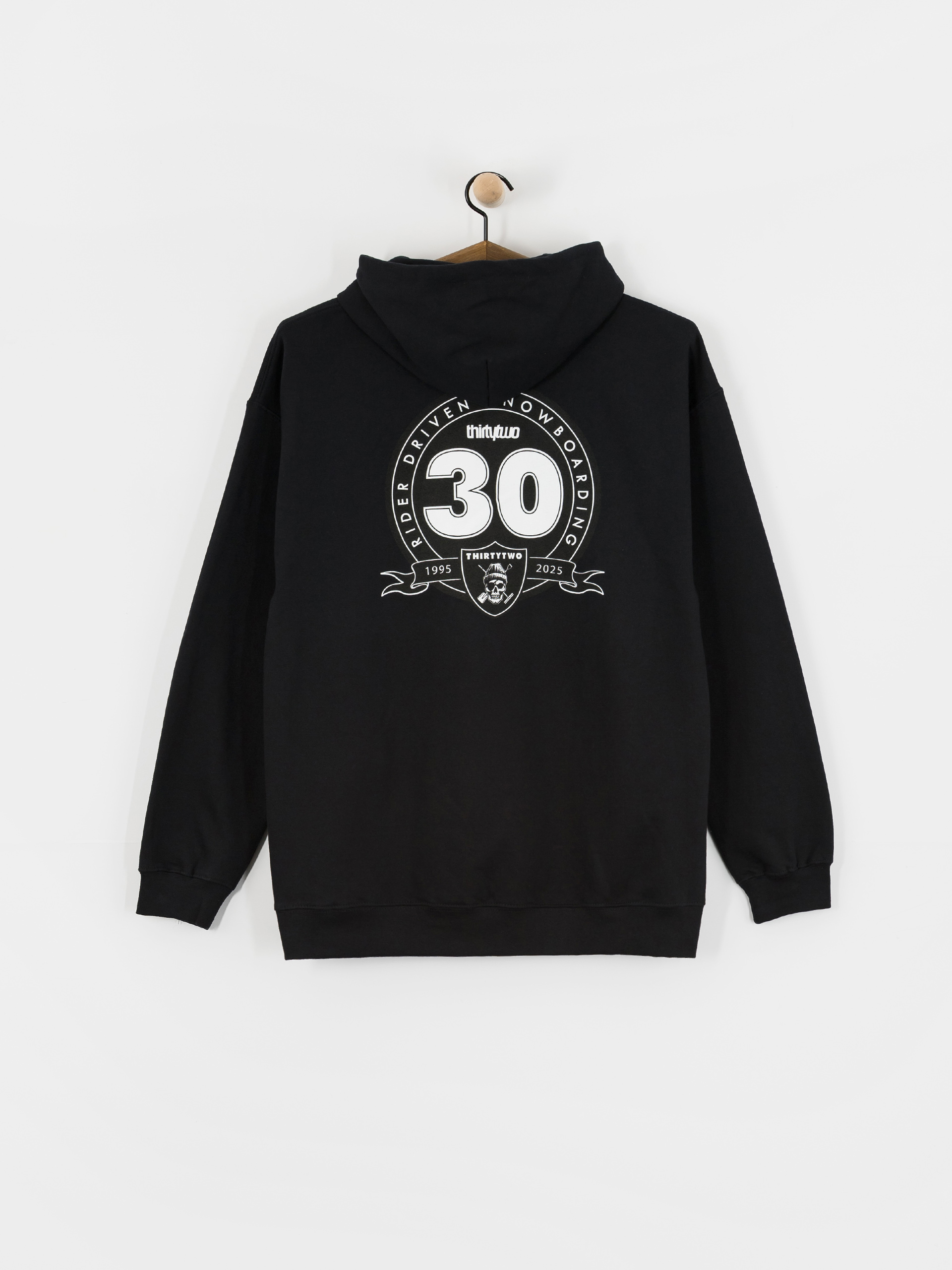 Суитшърт с качулка ThirtyTwo 30 Yr HD (black)