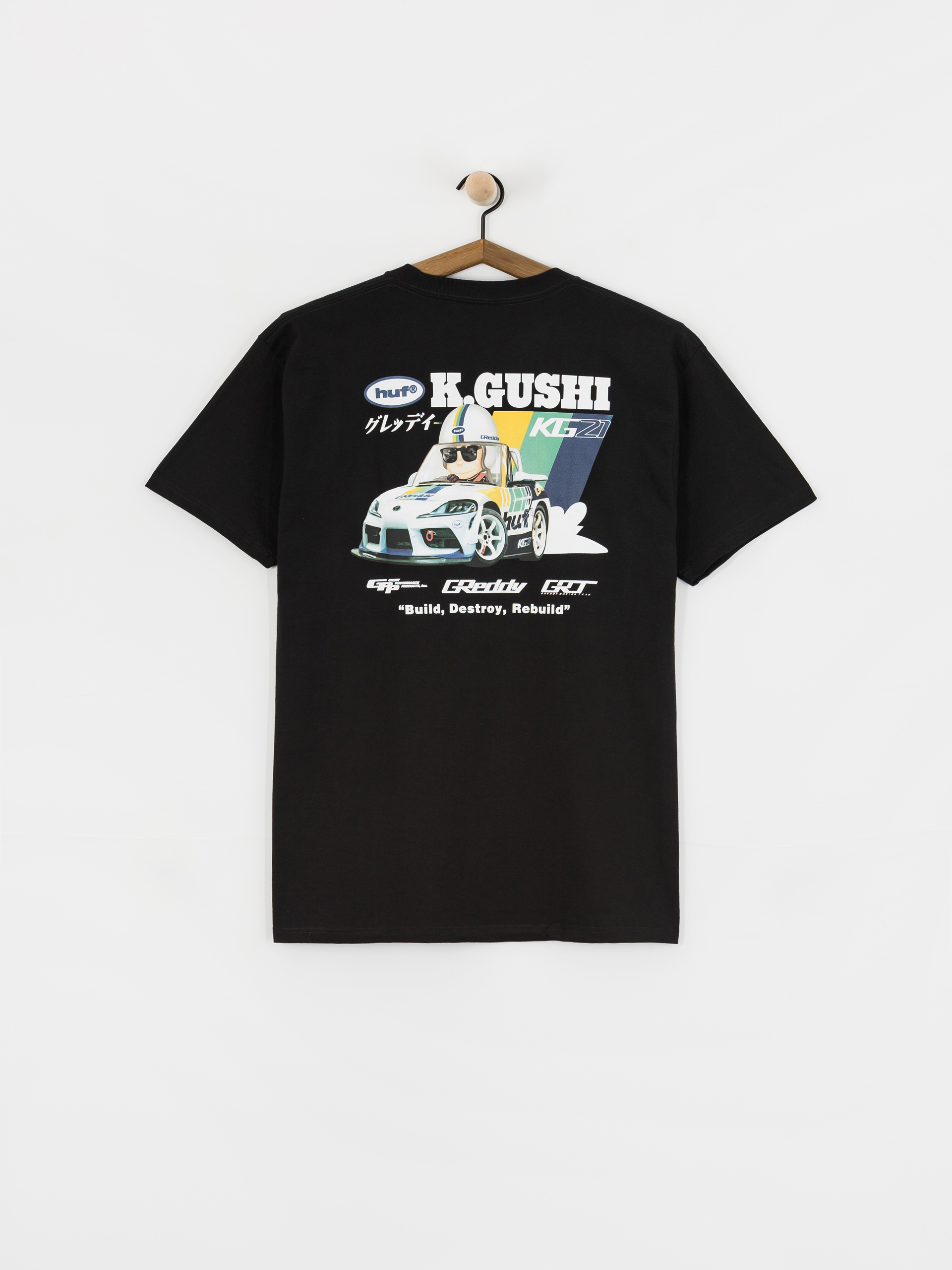 Тениска HUF X Greddy Gushi