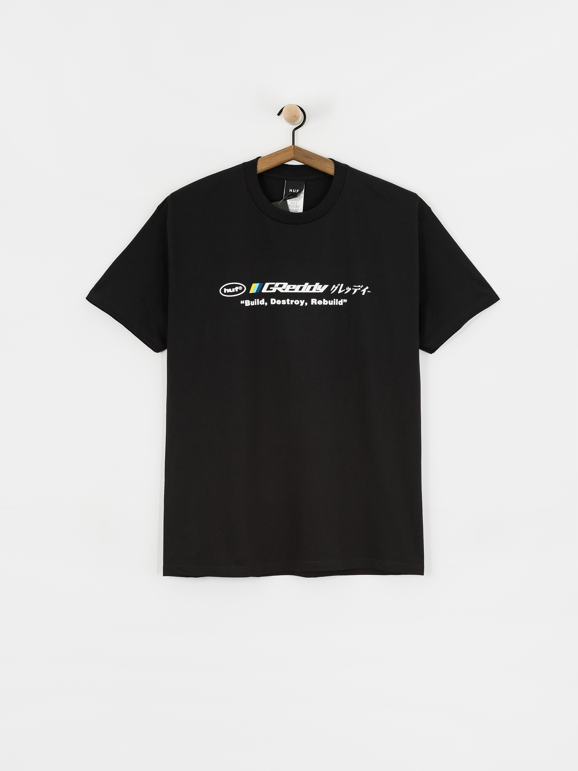 Тениска HUF X Greddy Motors (black)