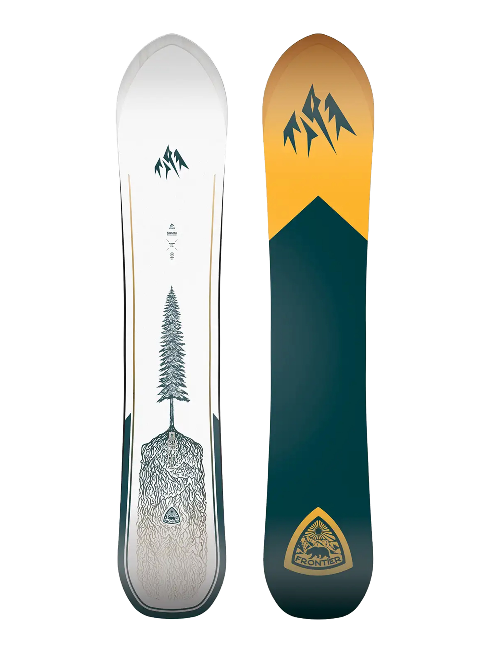 Сноуборд Jones Snowboards Frontier 2.0 (white)