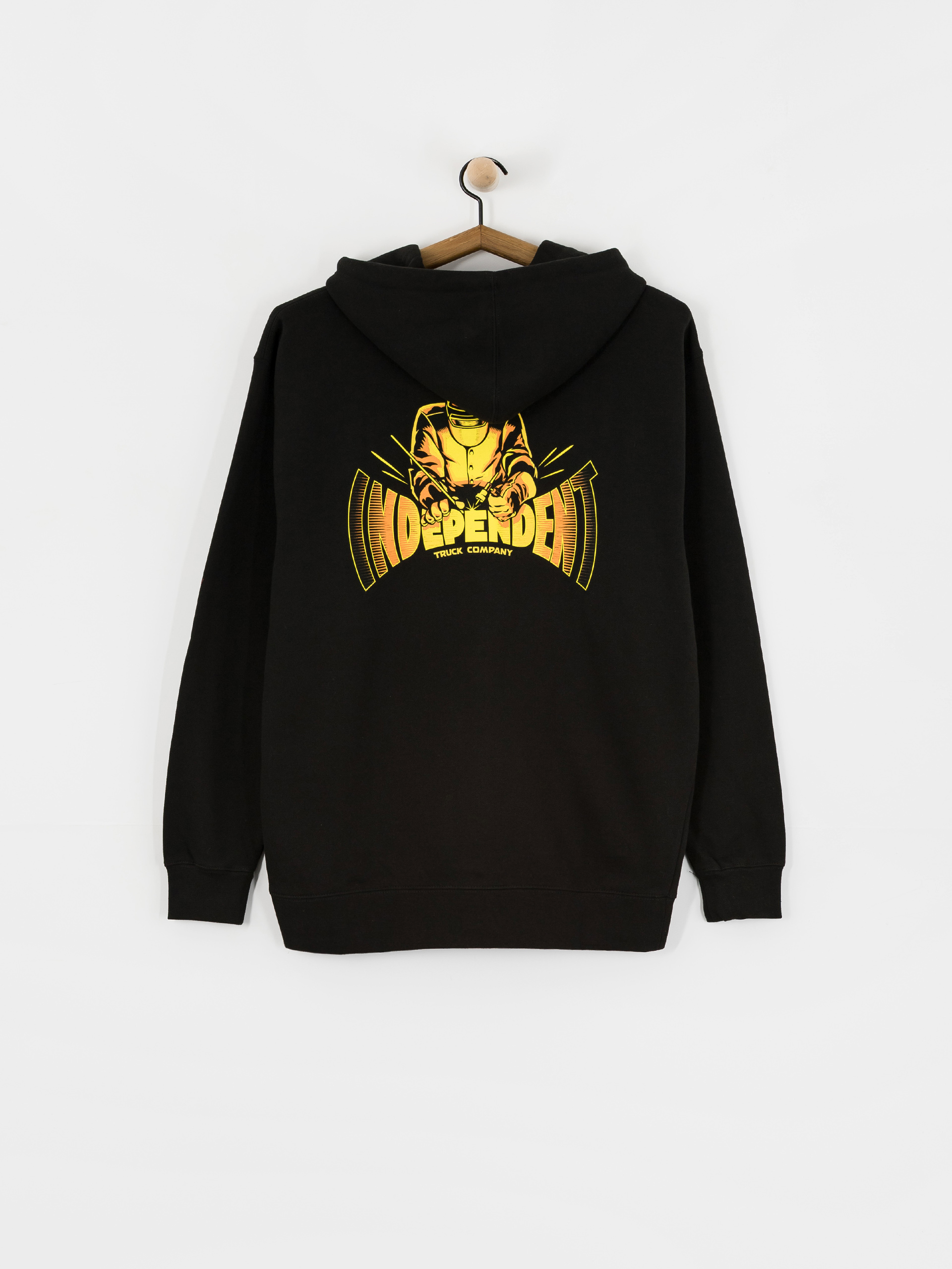 Суитшърт с качулка Independent Manufactured Span ZHD (black)