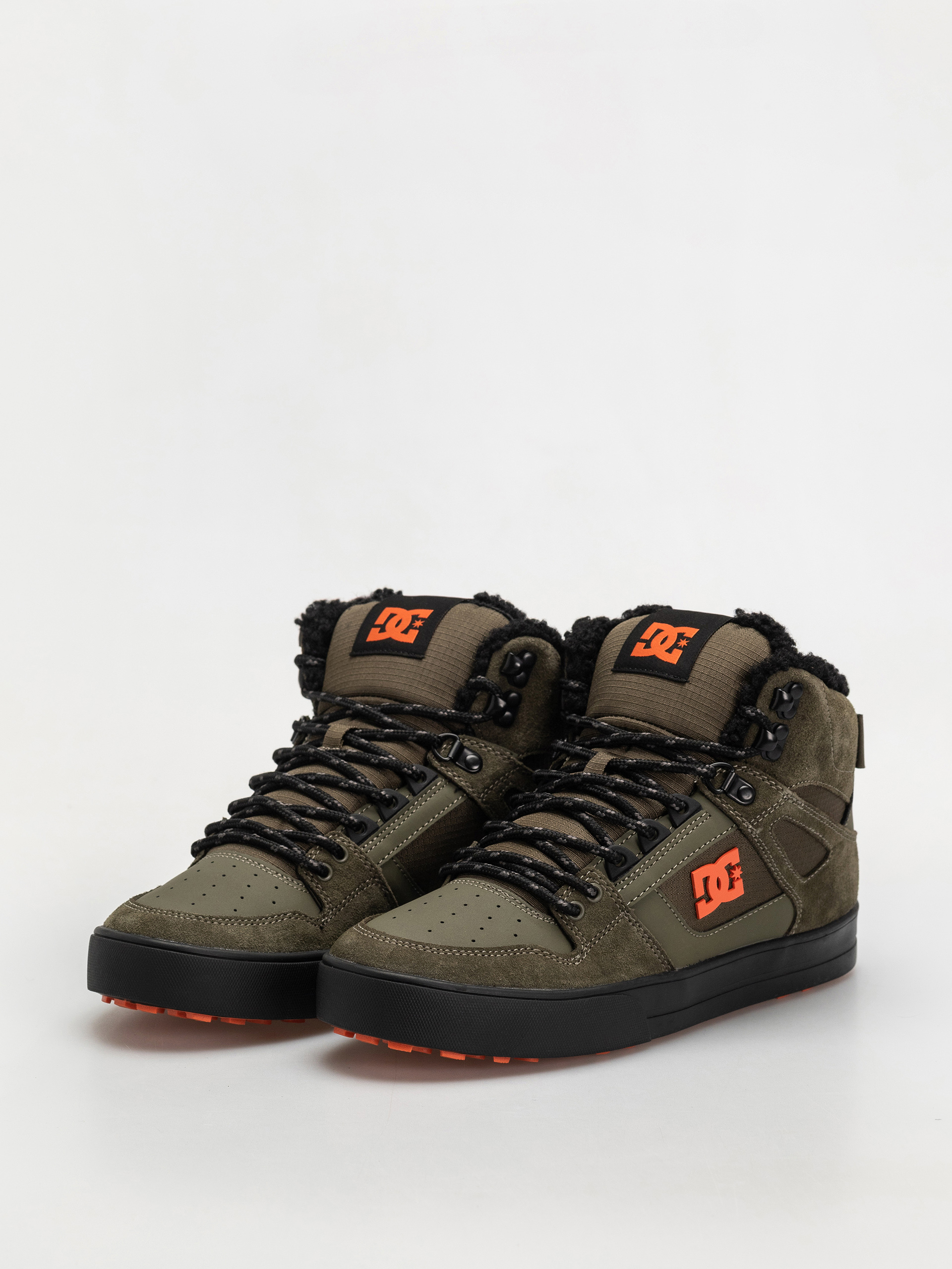 Обувки DC Pure High Top Wc Wnt (olive/black)