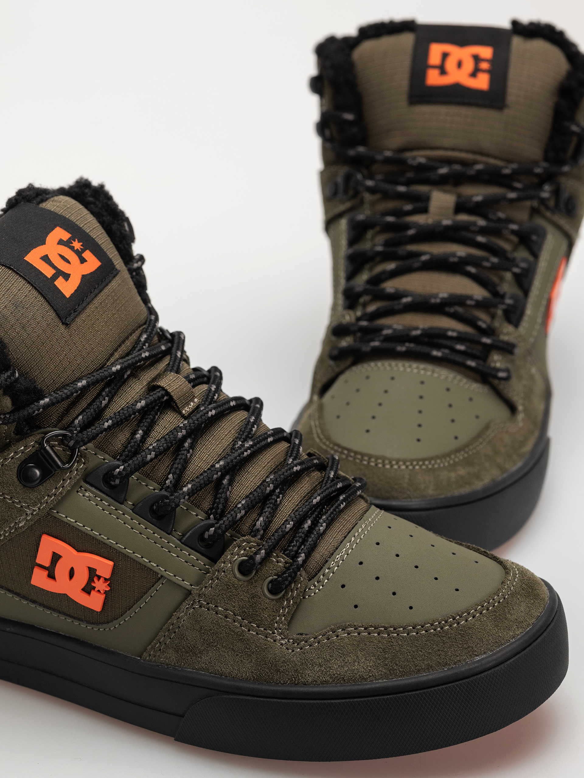 Обувки DC Pure High Top Wc Wnt (olive/black)