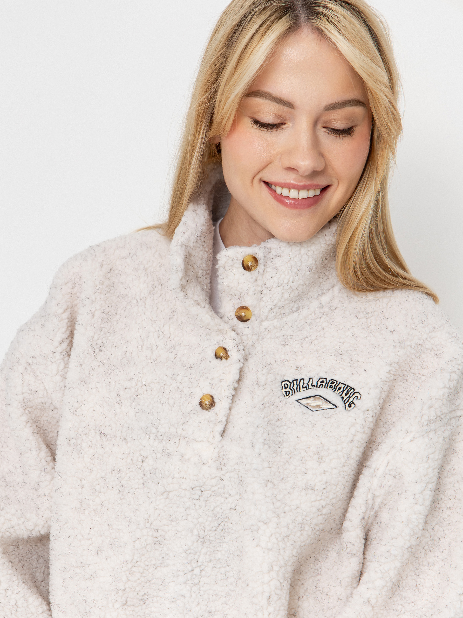 Дамски Поларени суитшърт Billabong Run The Road (whitecap)