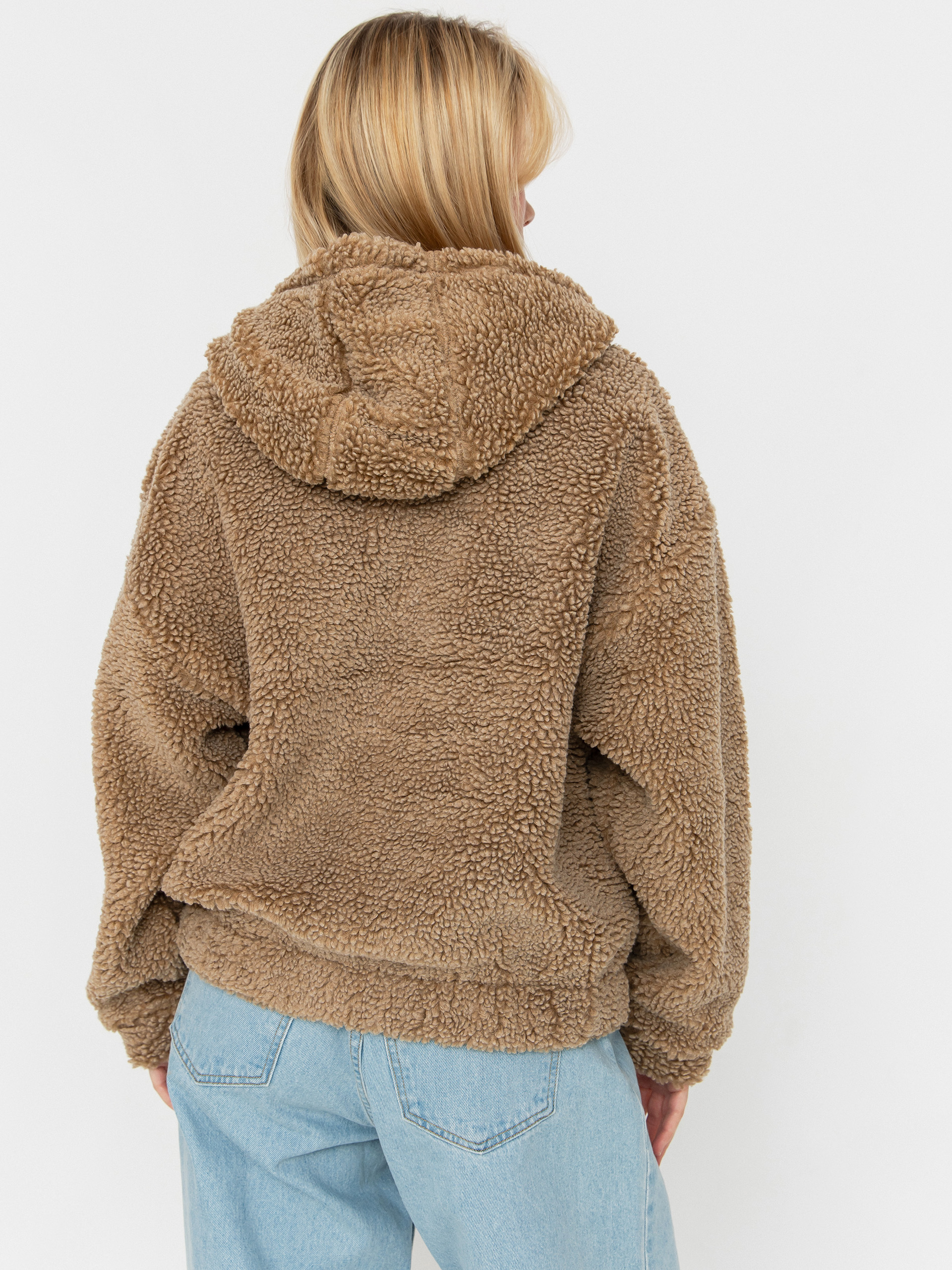 Дамски Поларени суитшърт Roxy City Track (woodsmoke)