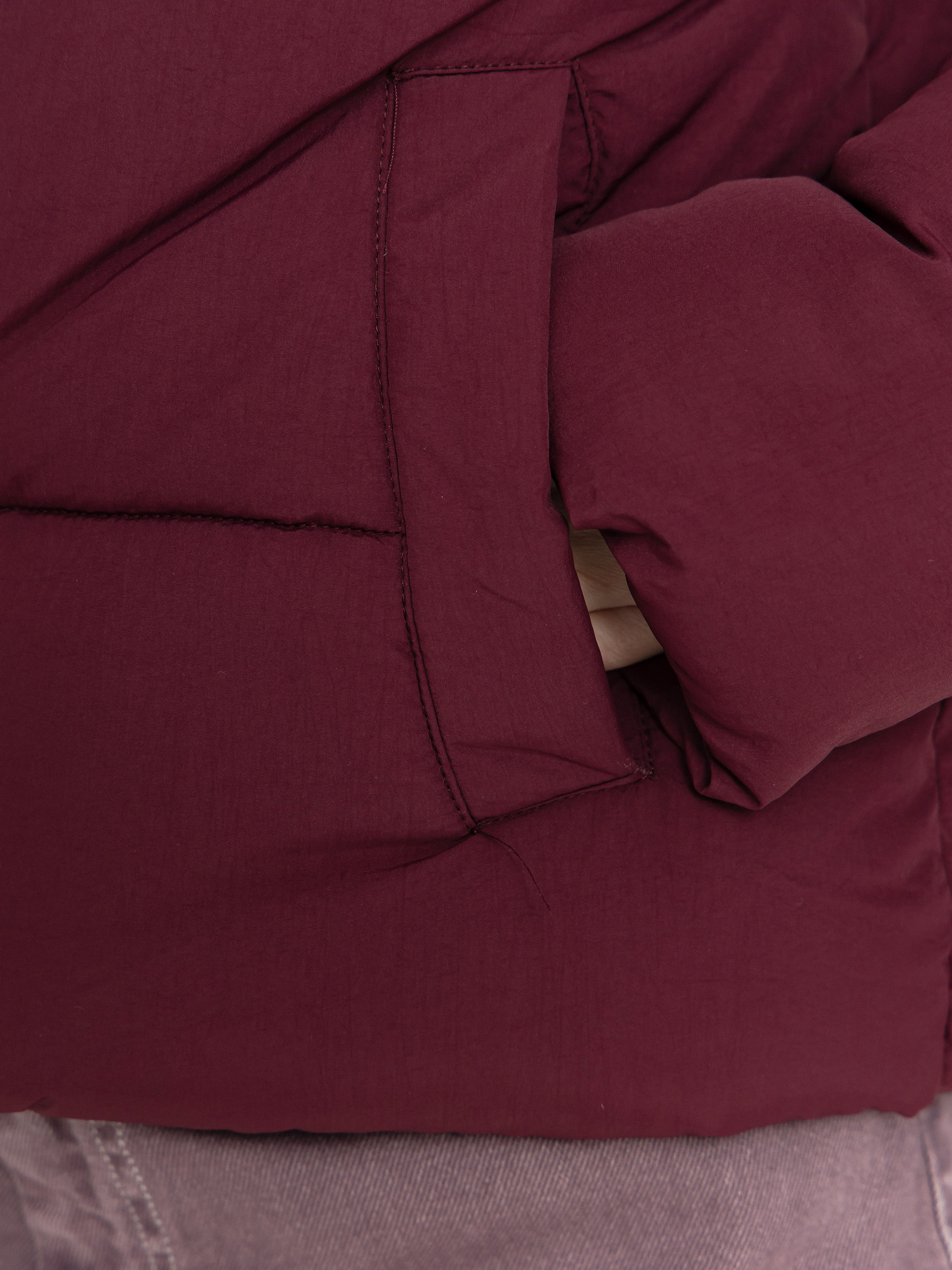 Яке Santa Cruz Strip 2 In 1 Quilted Wmn (dark cherry)