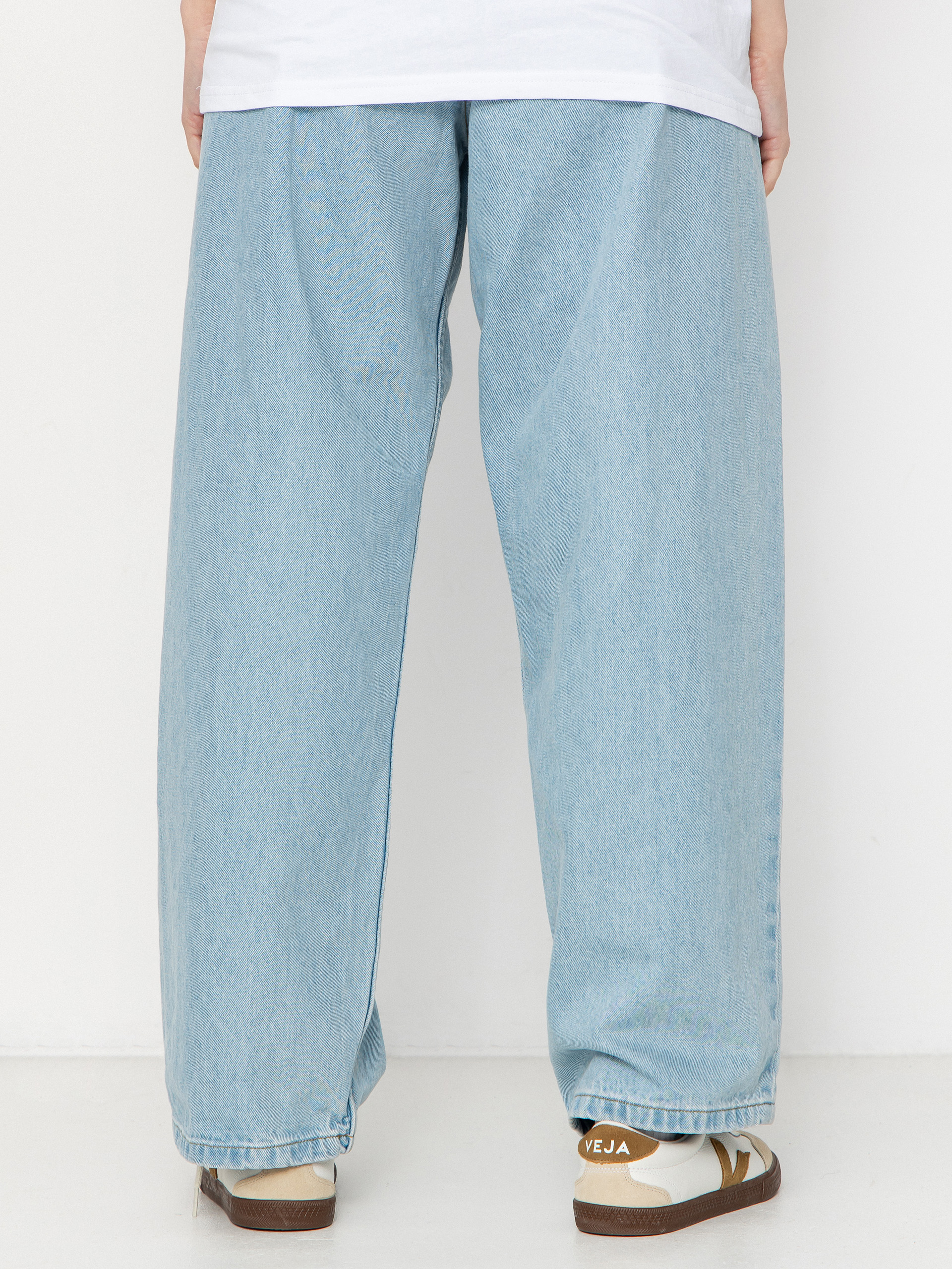 Панталони Carhartt WIP Brandon Wmn (blue/heavy stone bleached)