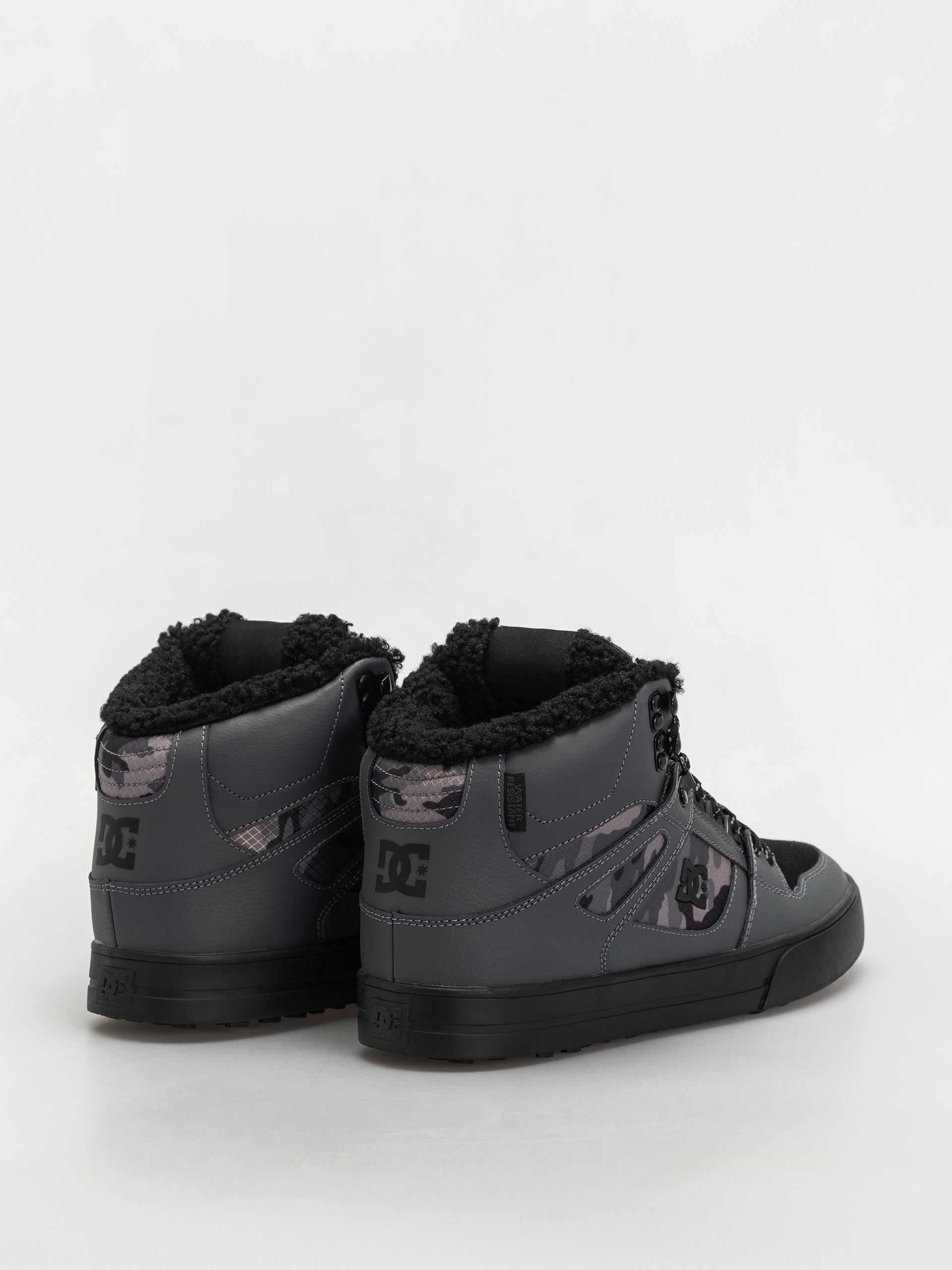 Обувки DC Pure High Top Wc Wnt (dark grey/black)