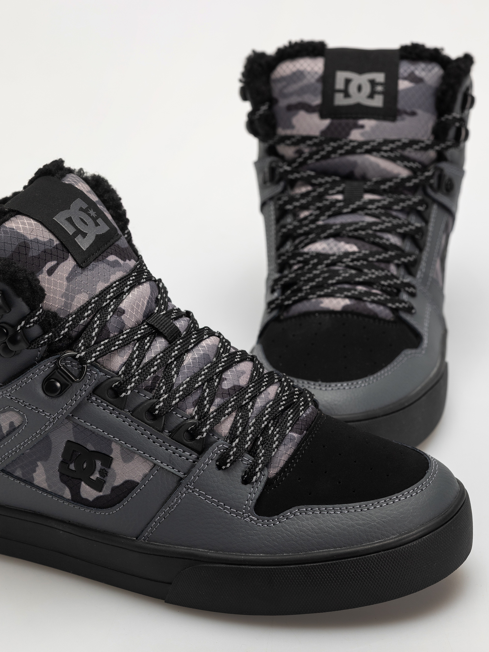 Обувки DC Pure High Top Wc Wnt (dark grey/black)