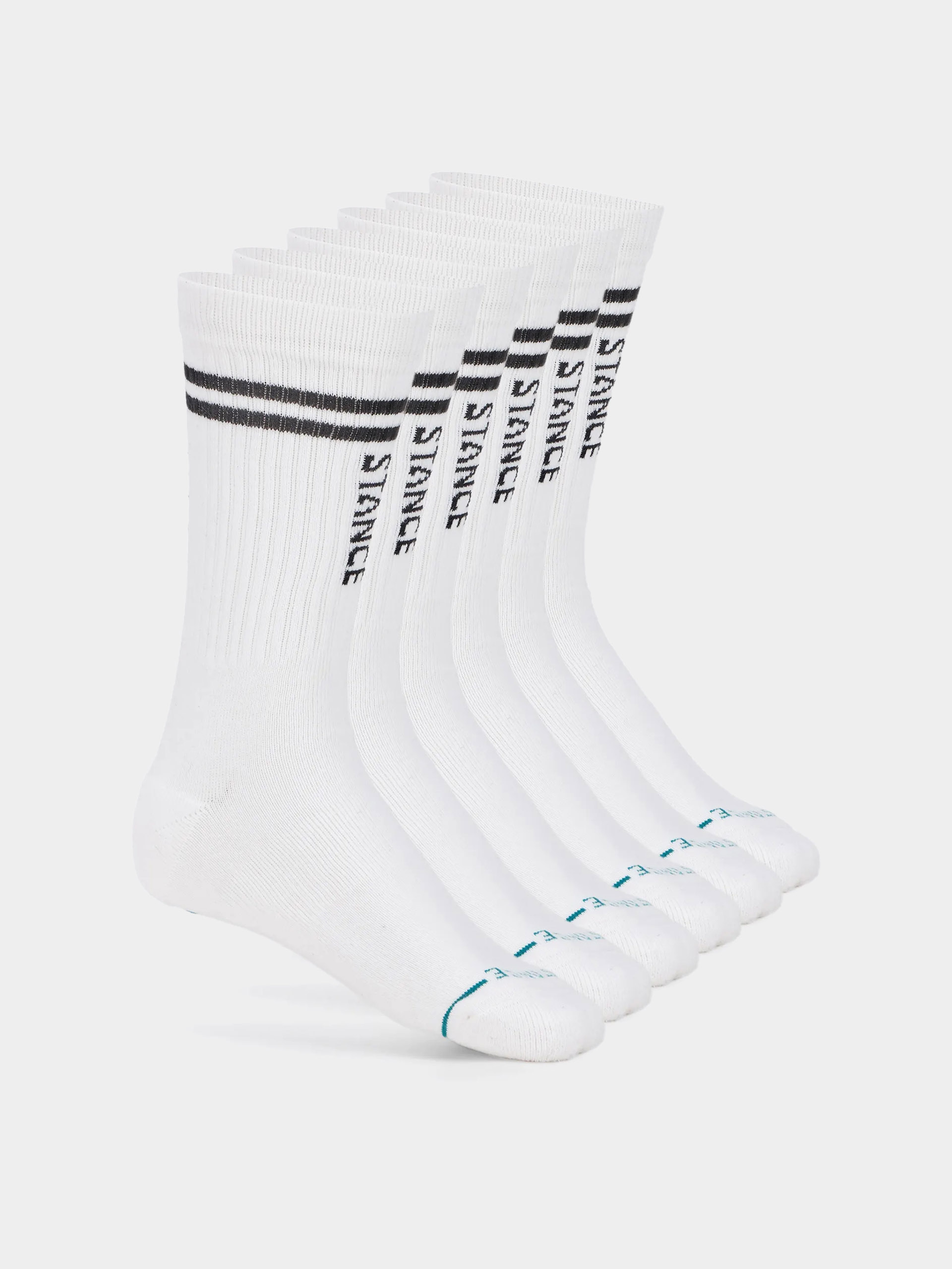 Чорапи Stance Core 6 Pack Crew (white)