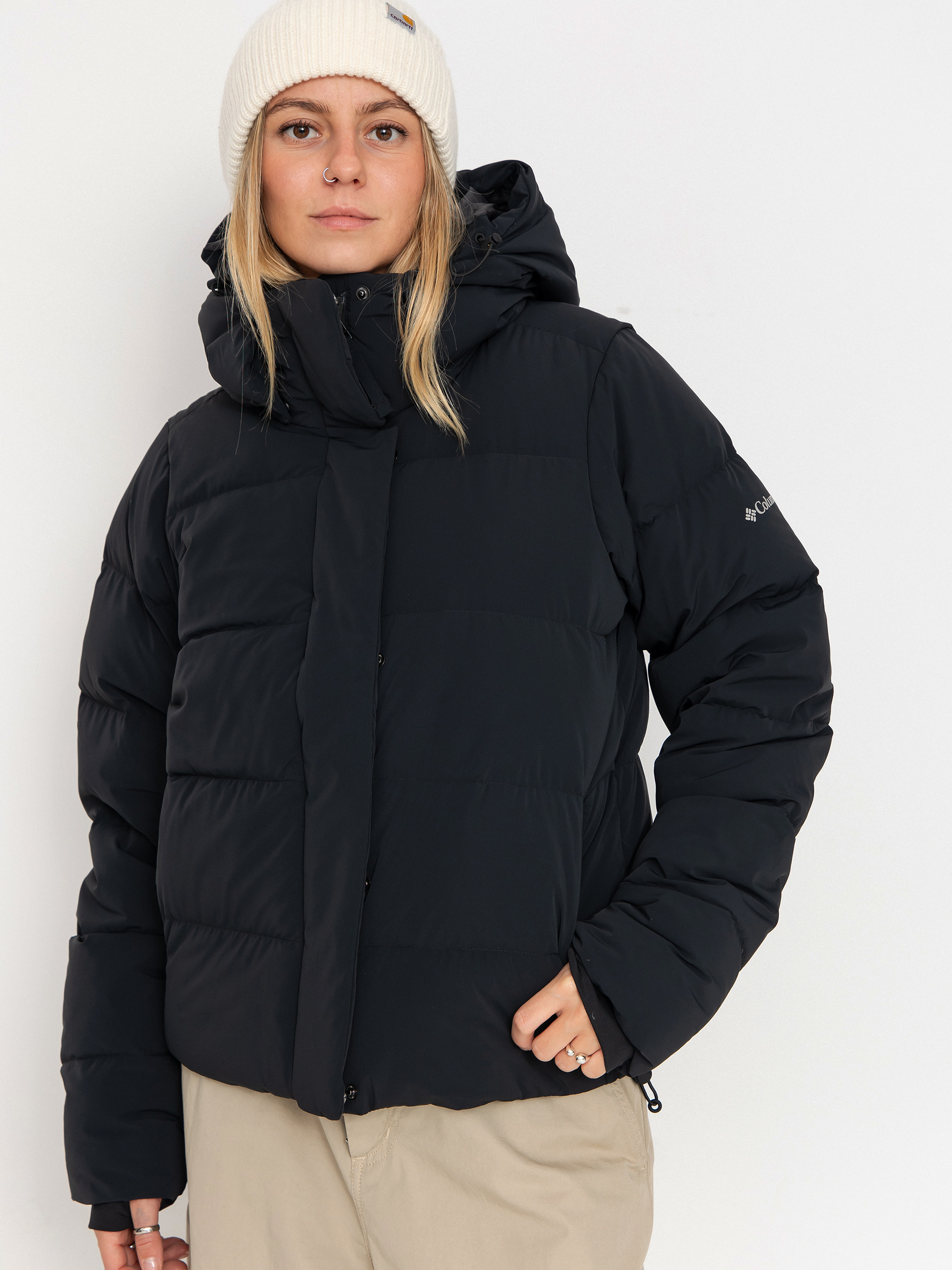 u042fu043au0435 Columbia Amaze Puff Hooded Wmn (black)