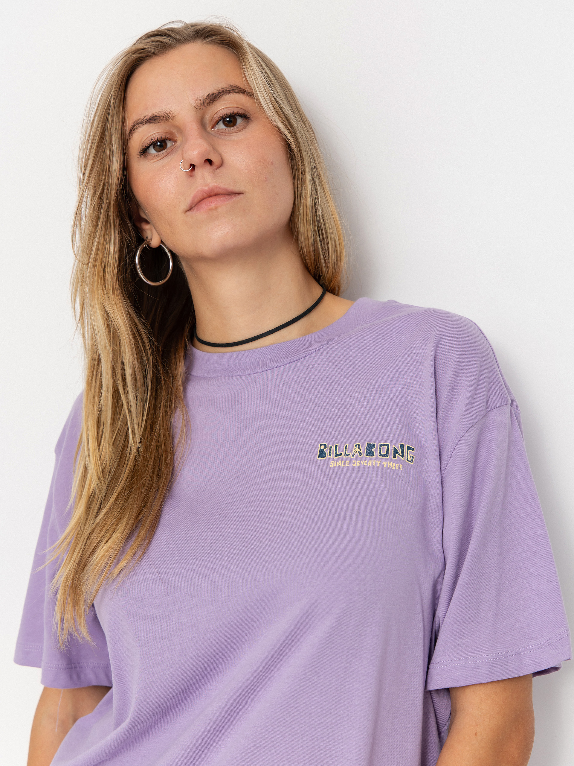 Тениска Billabong Mixing Vibes Wmn (light purple)