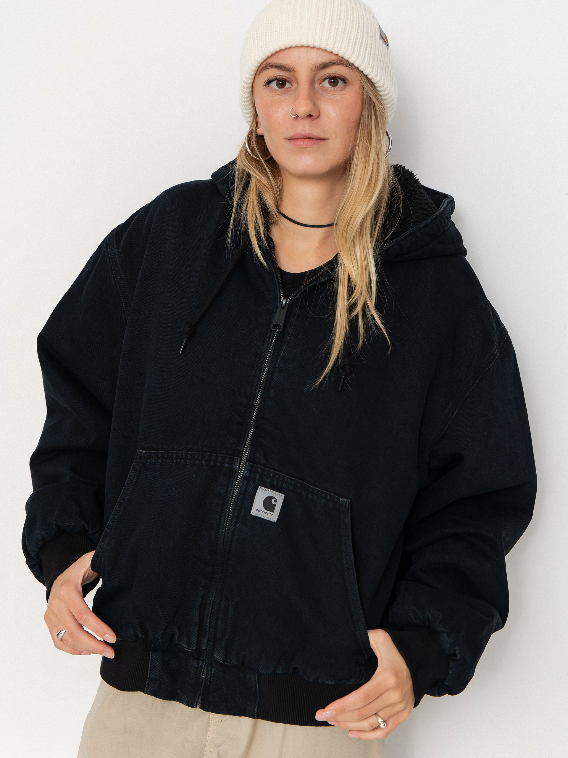 Яке Carhartt WIP OG Active Wmn (blue/midnight wash)