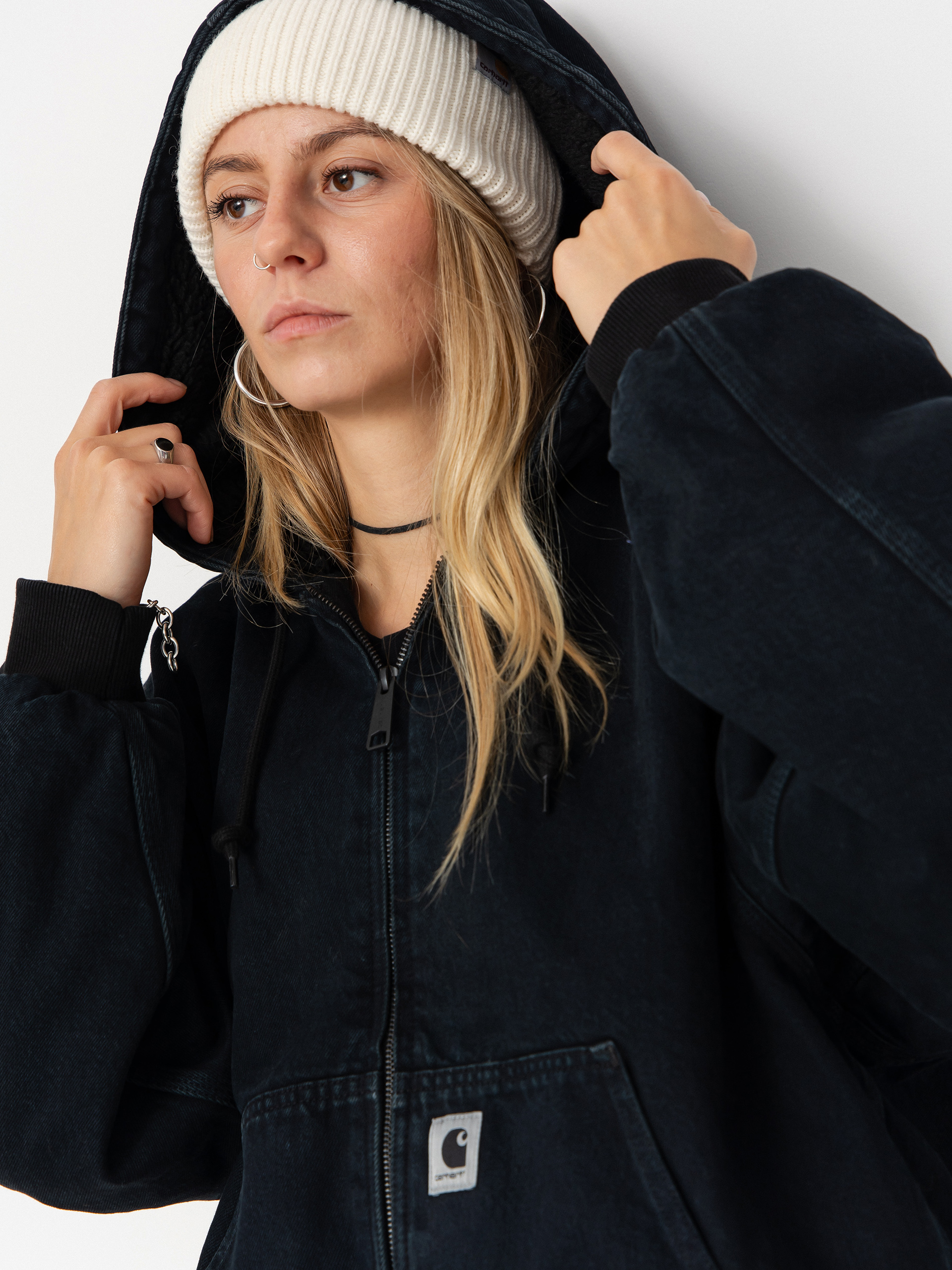 Яке Carhartt WIP OG Active Wmn (blue/midnight wash)