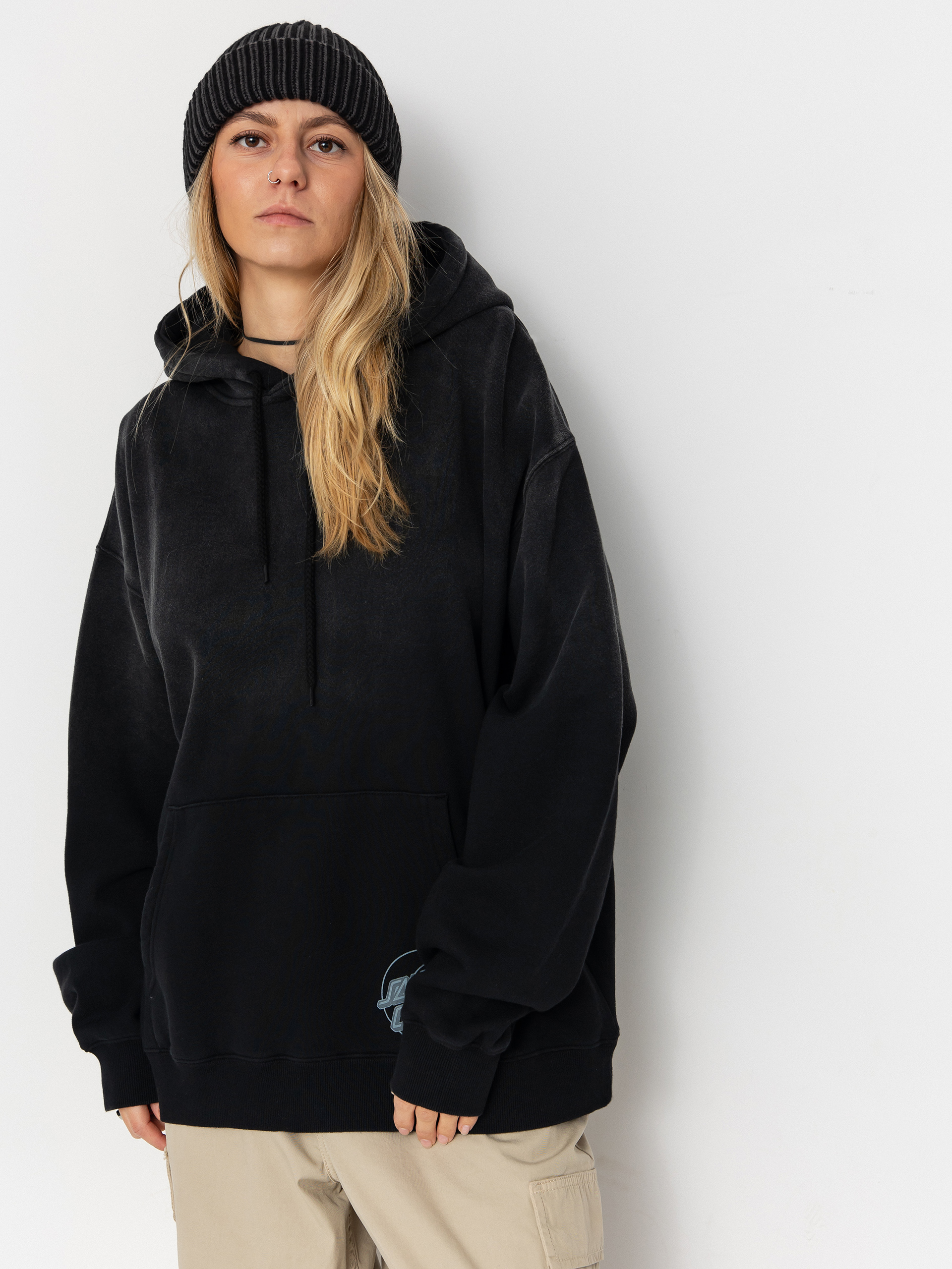 Суитшърт Santa Cruz Imprint Moon Dot Wmn (black wash)