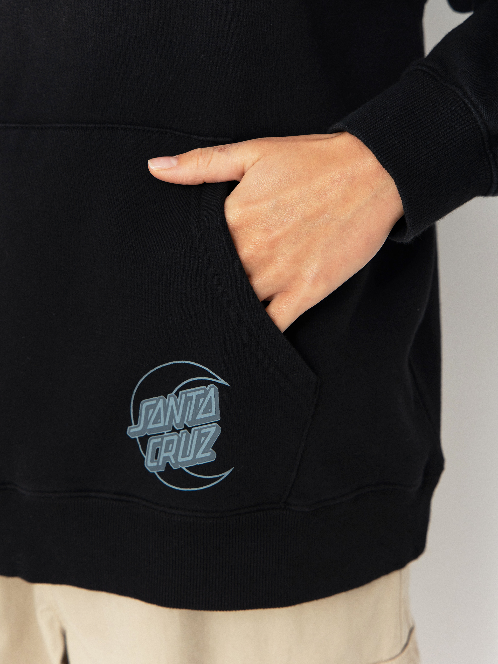 Суитшърт Santa Cruz Imprint Moon Dot Wmn (black wash)