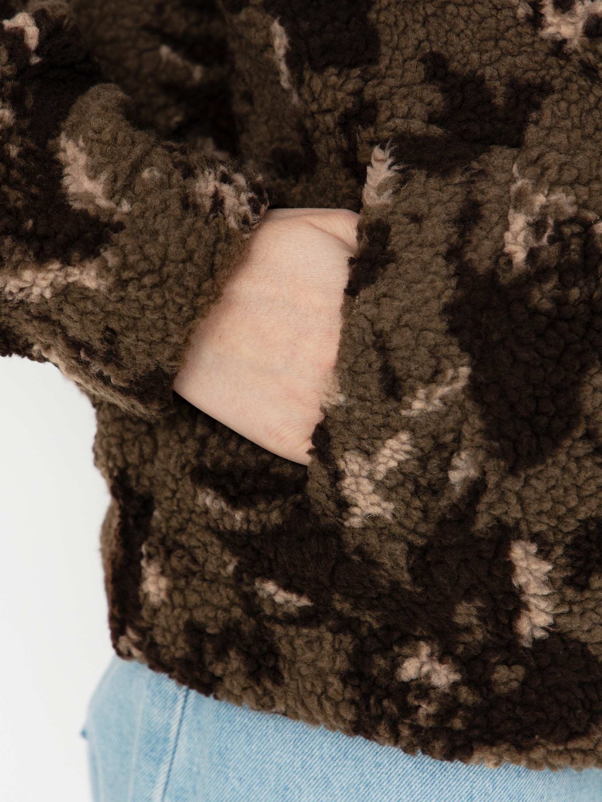 Дамски Поларени суитшърт Kavu Loven (earth bloom)