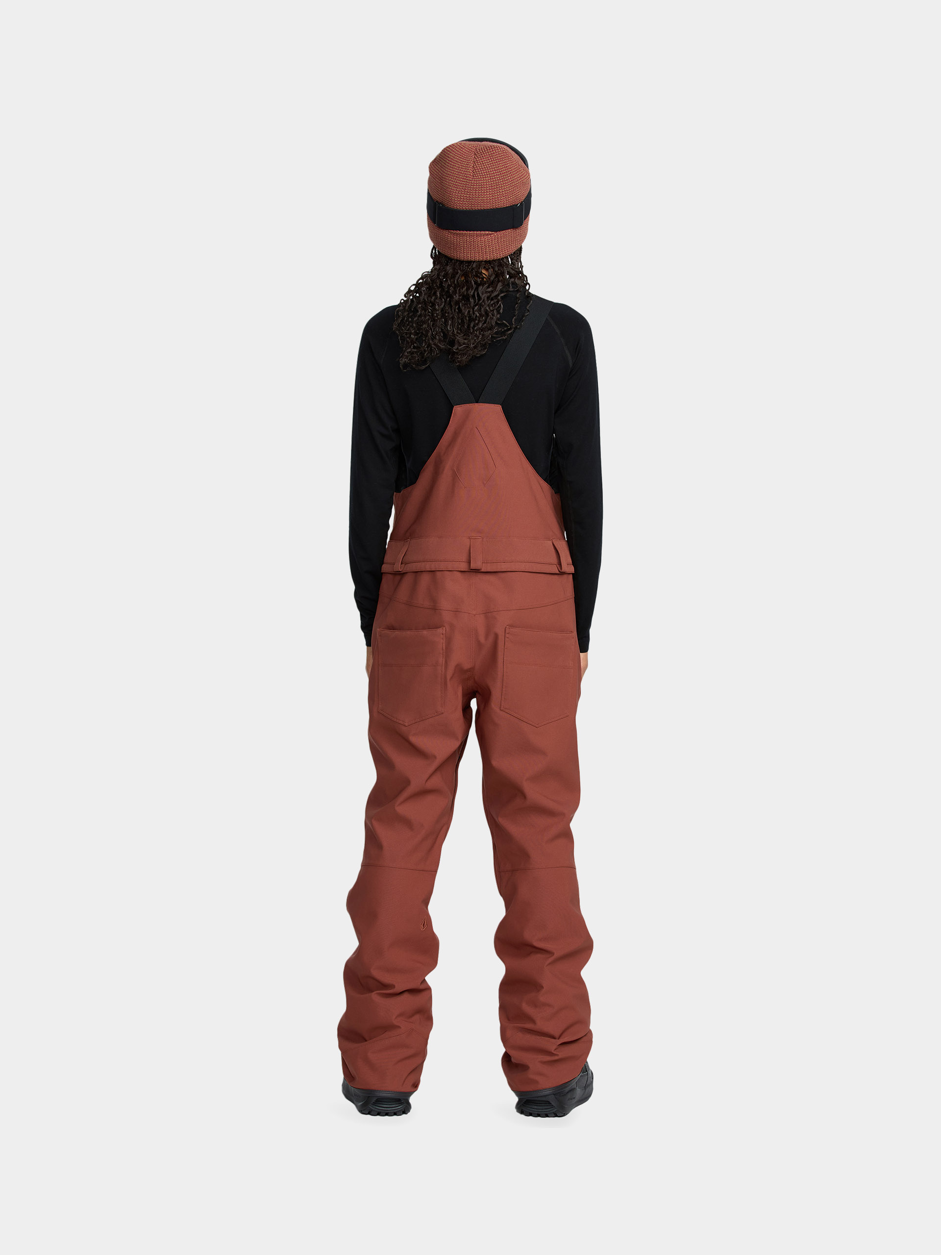 Дамско Сноуборд панталони Volcom Swift Bib Overall (henna)
