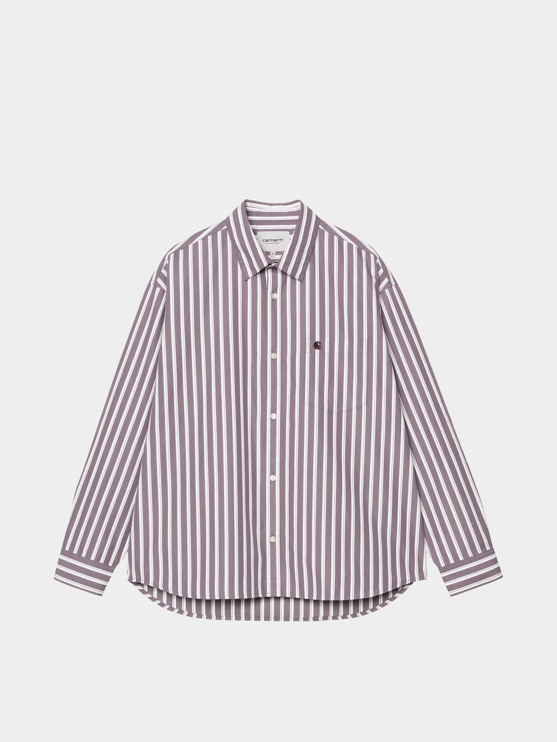 Риза Carhartt WIP Malden (malden stripe/phlox)