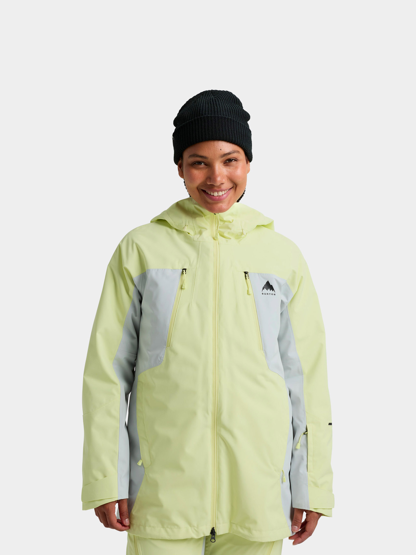 Сноуборд яке Burton Reserve 2L 3 In 1 Wmn (glow yellow green/gray cloud)