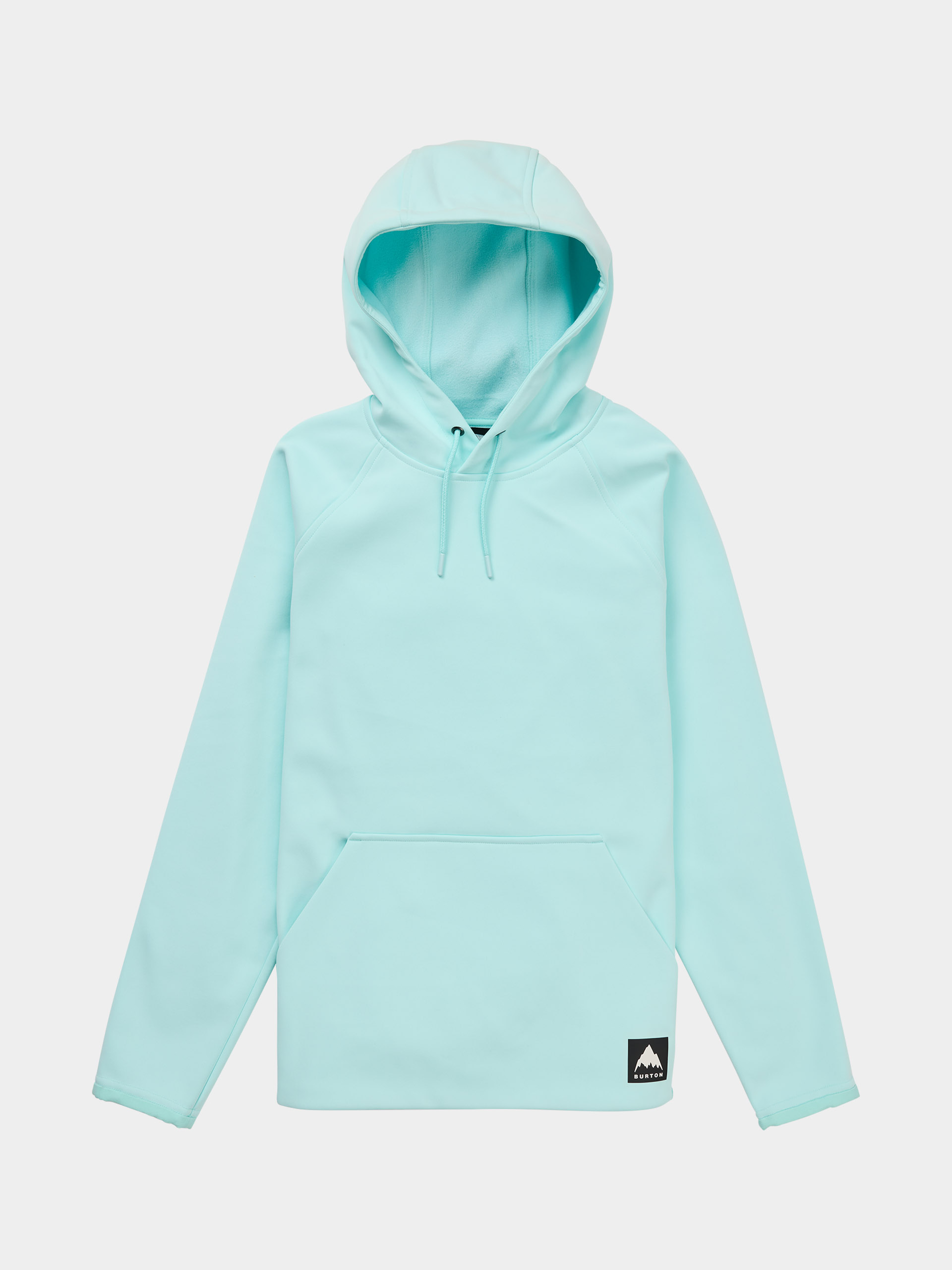 Суитшърт с качулка Burton Crown Weatherproof HD Wmn (light teal)