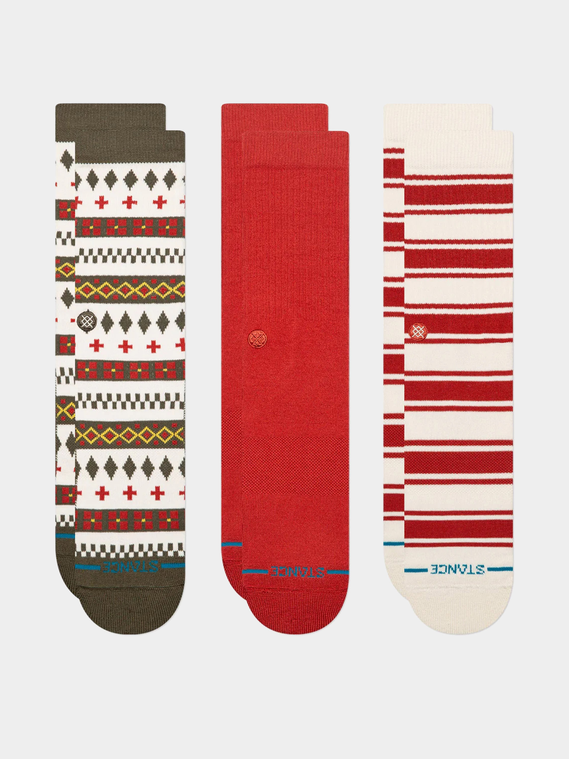Чорапи Stance Cabin Days Crew 3 Pack (multi)