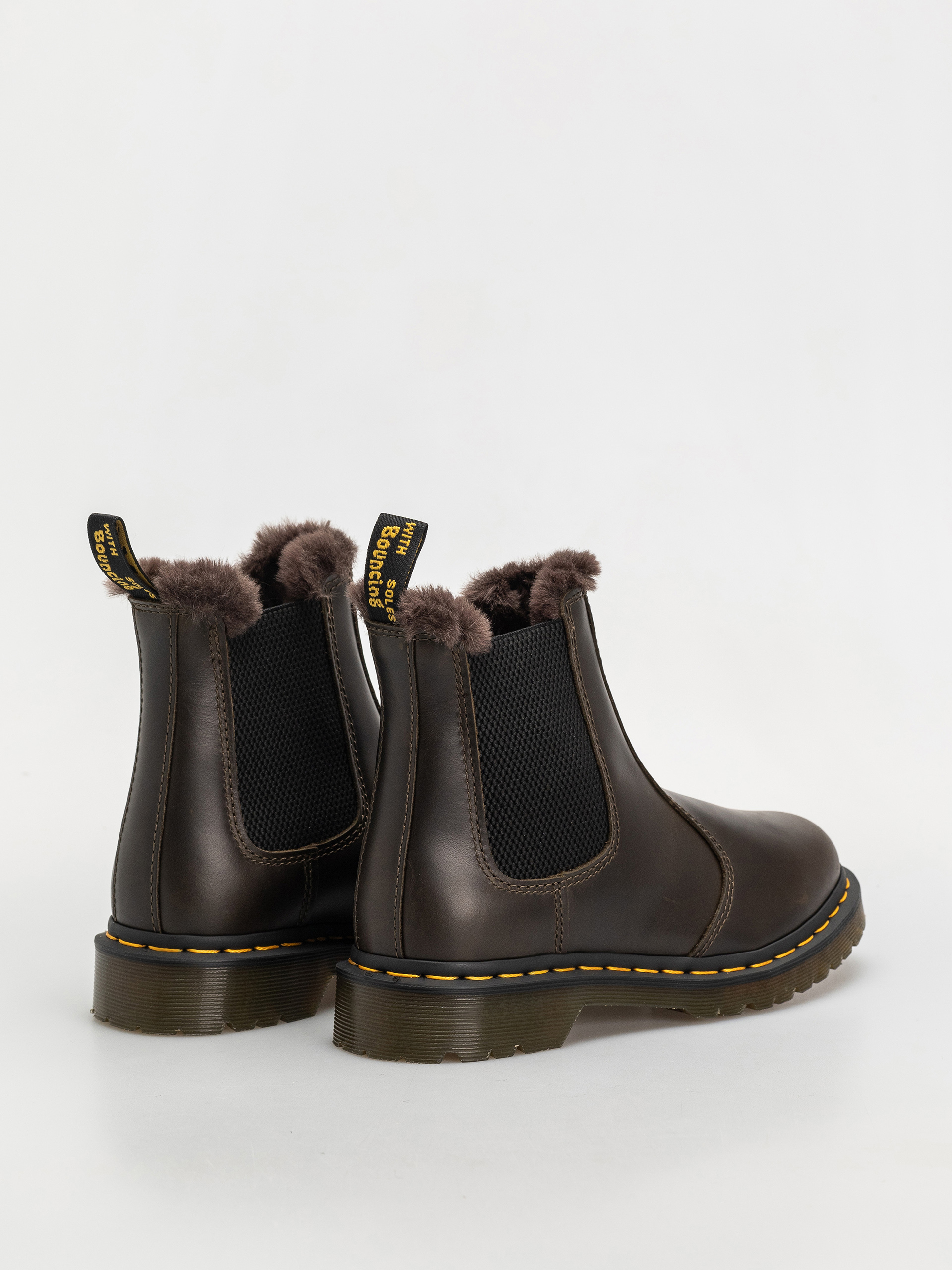 Обувки Dr. Martens 2976 Leonore Chelsea Wmn (dark taupe taupe orleans)