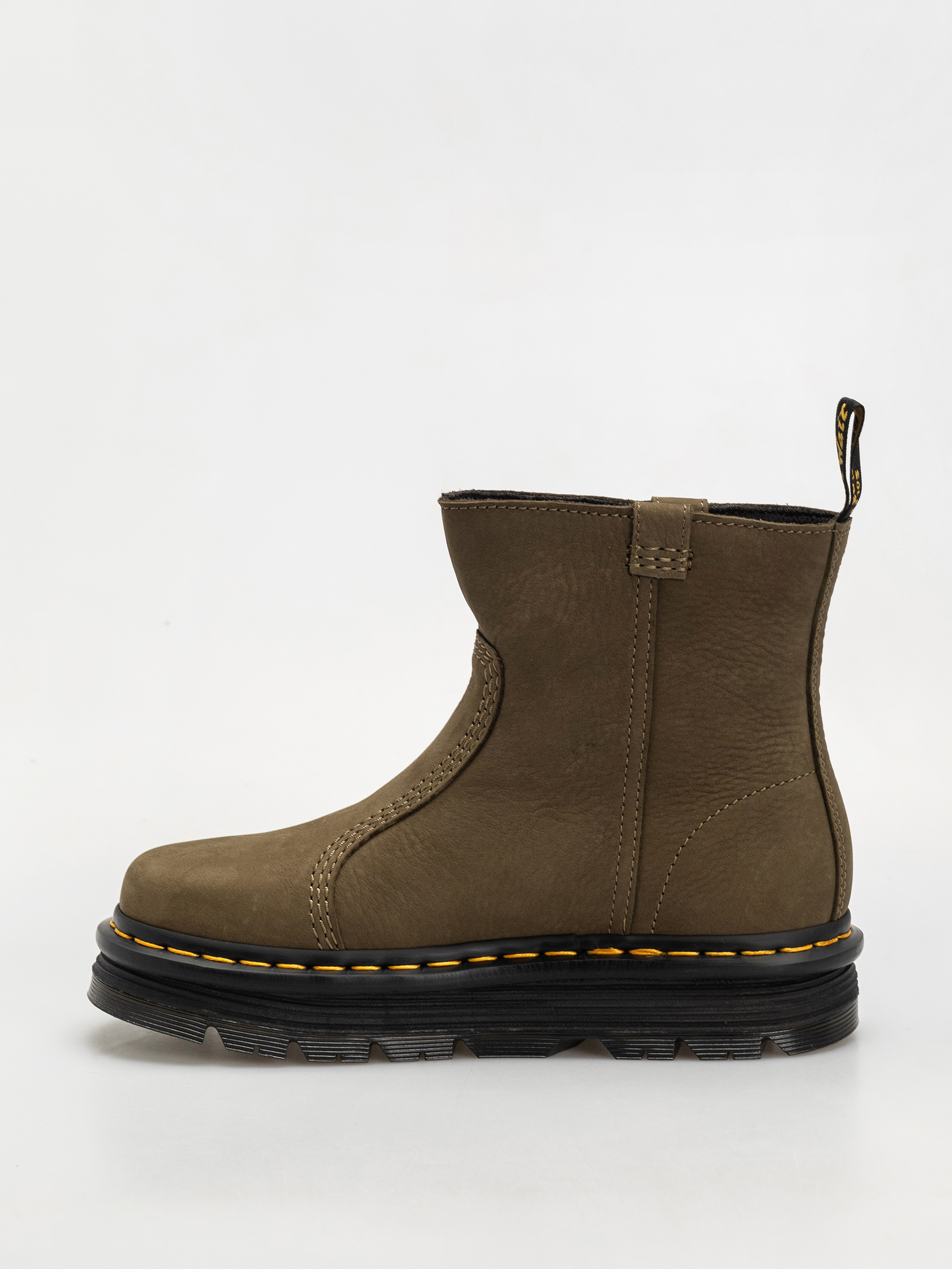 Обувки Dr. Martens ZebZag Rigger Rigger Wmn (dms olive milled nubuck wp)