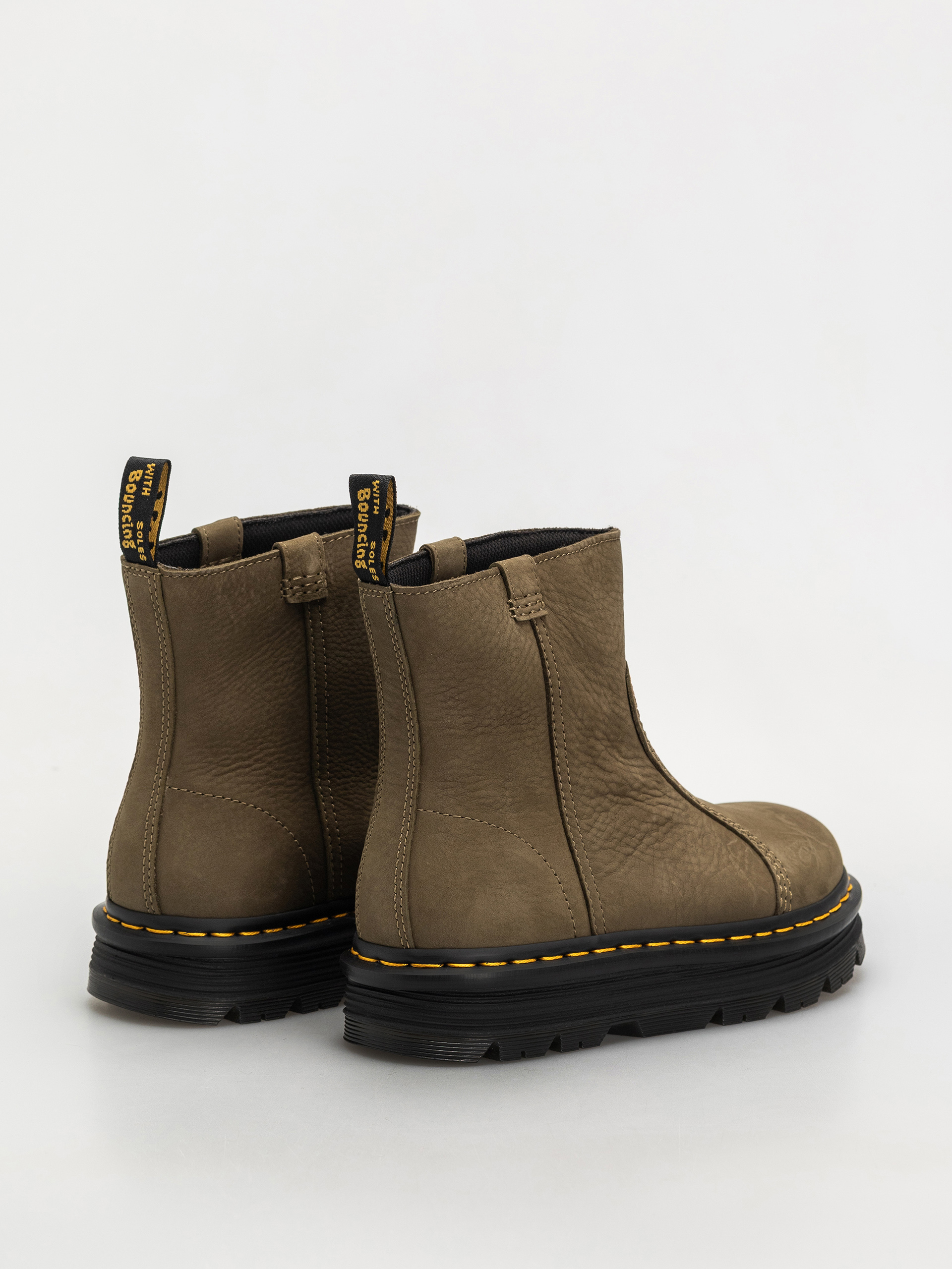 Обувки Dr. Martens ZebZag Rigger Rigger Wmn (dms olive milled nubuck wp)