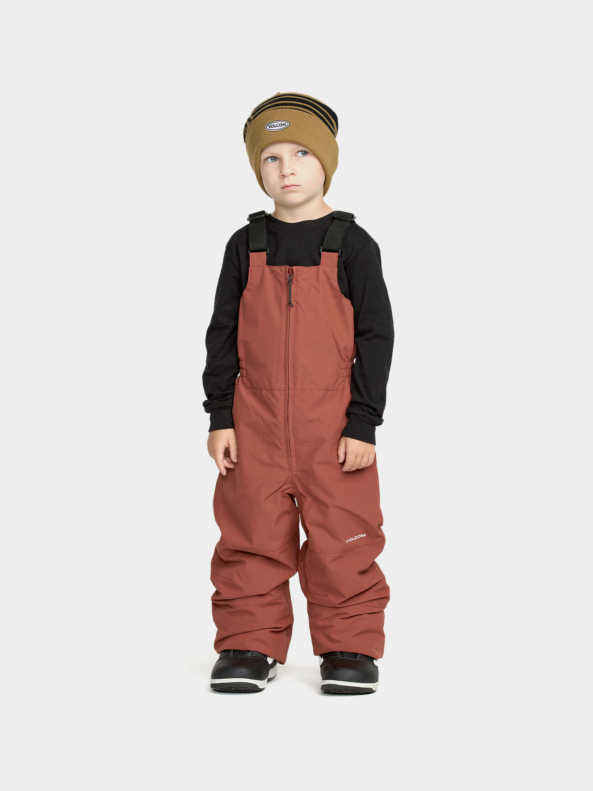 Сноуборд панталони Volcom Little Flurry Ins Bib Overall JR (henna)