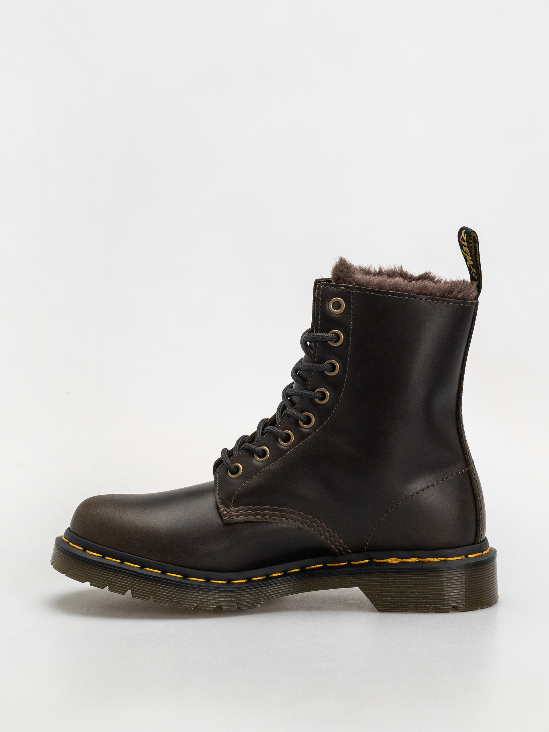 Обувки Dr. Martens 1460 Serena Wmn (dark taupe taupe orleans)