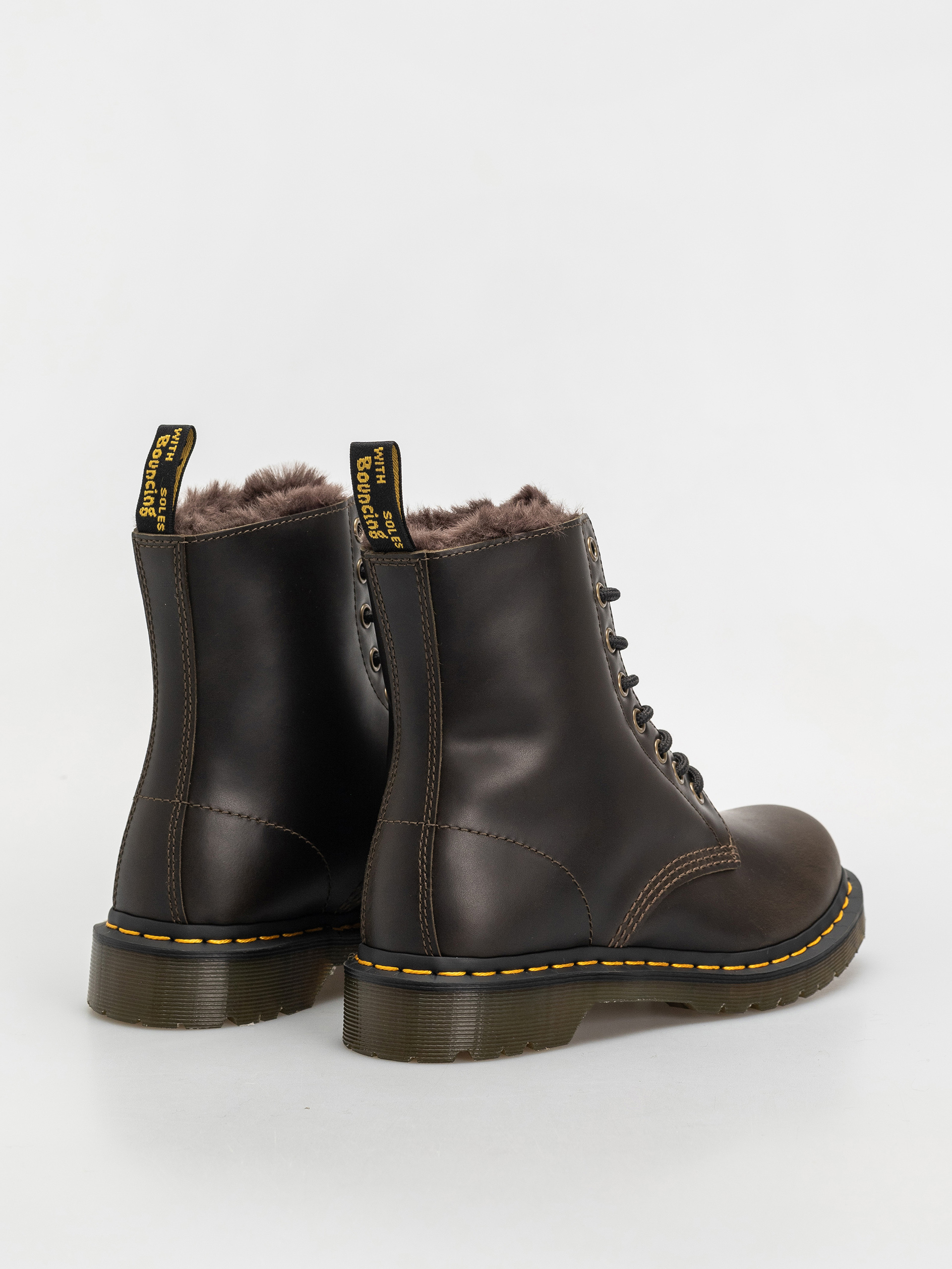 Обувки Dr. Martens 1460 Serena Wmn (dark taupe taupe orleans)