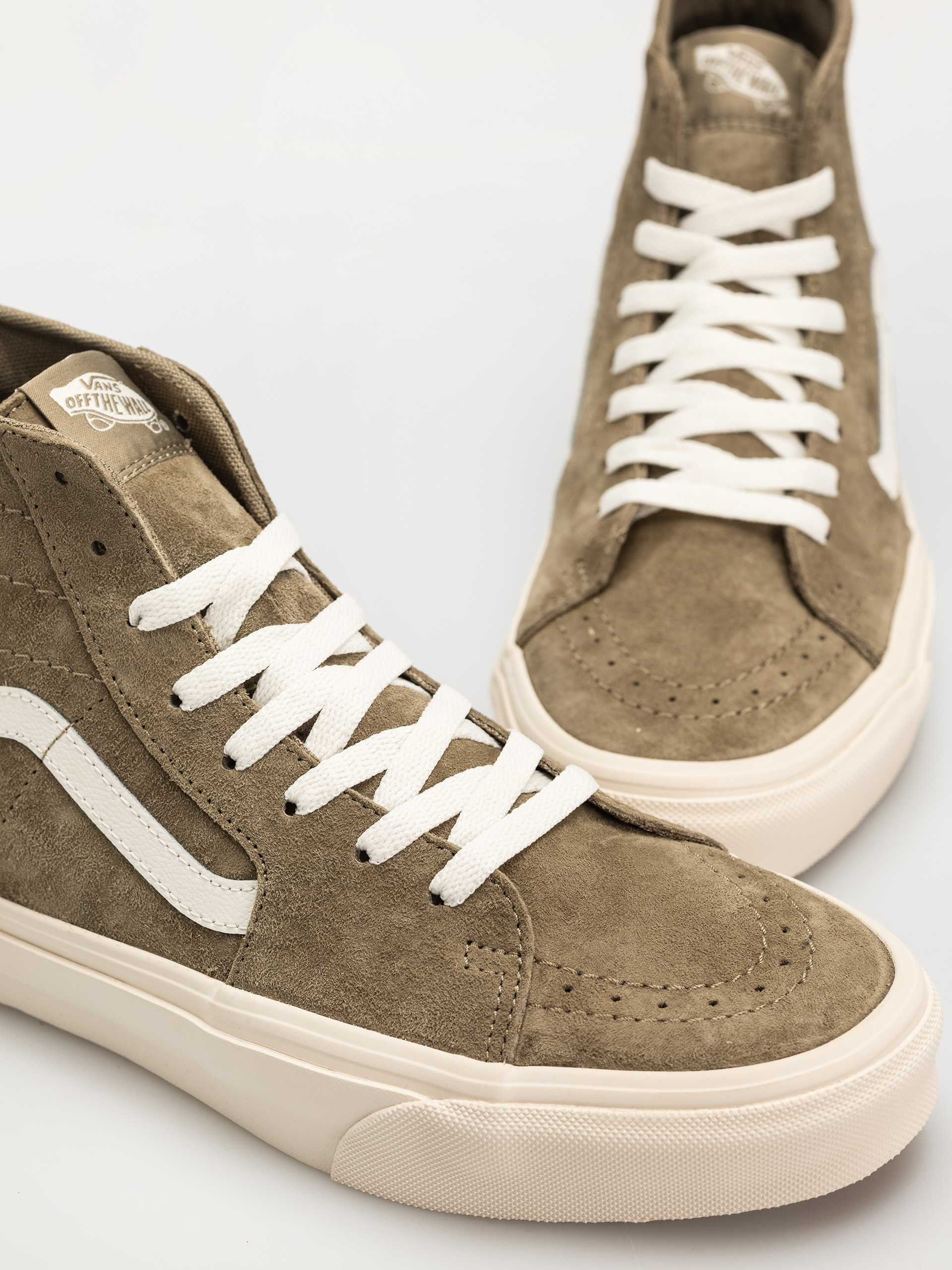 Обувки Vans Sk8 Hi Tapered (pig suede bay leaf)