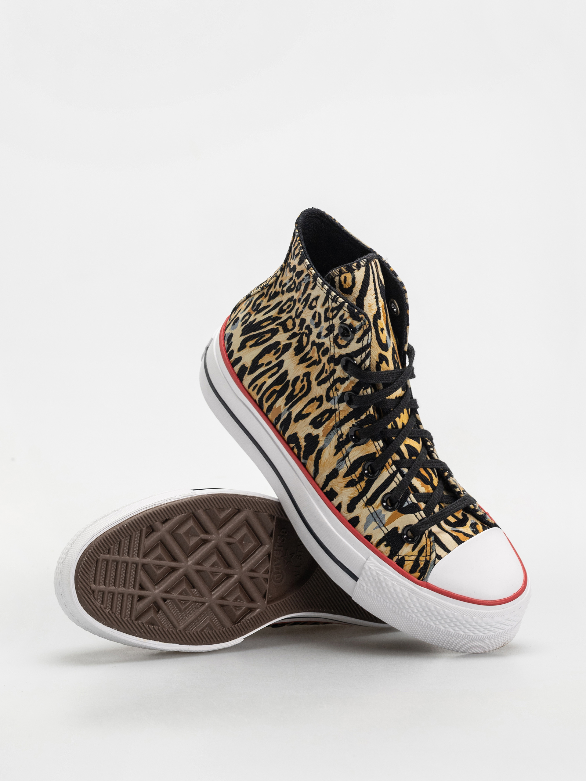 Кецове Converse Chuck Taylor All Star Lift Hi Wmn (black/white/red)