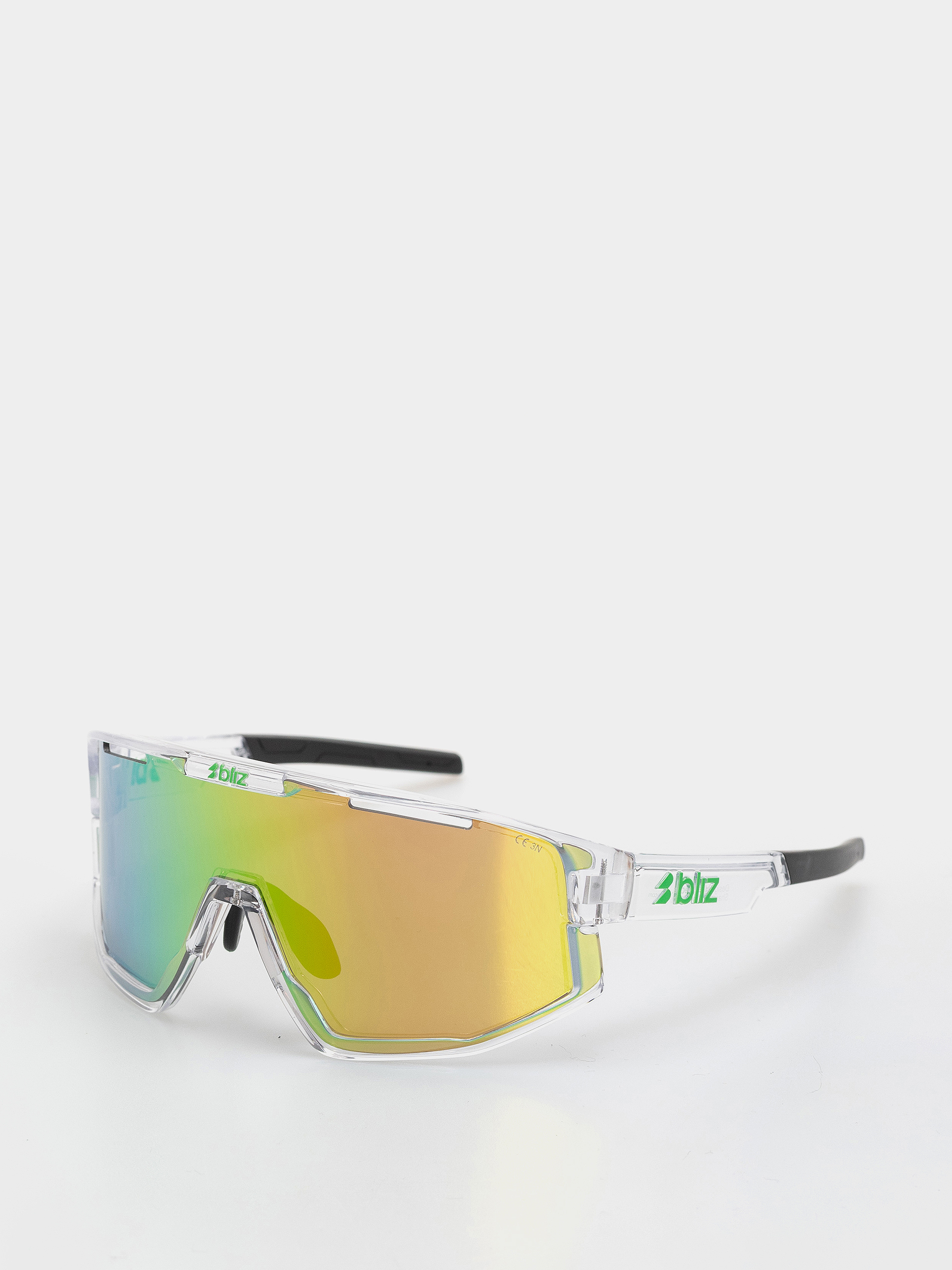 Слънчеви очила Bliz Fusion (transparent white/brown w green multi)