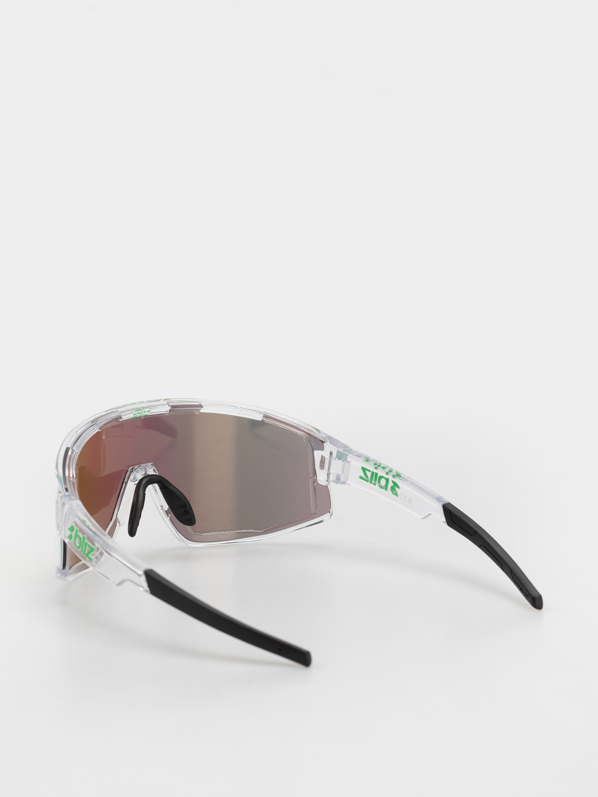 Слънчеви очила Bliz Fusion (transparent white/brown w green multi)