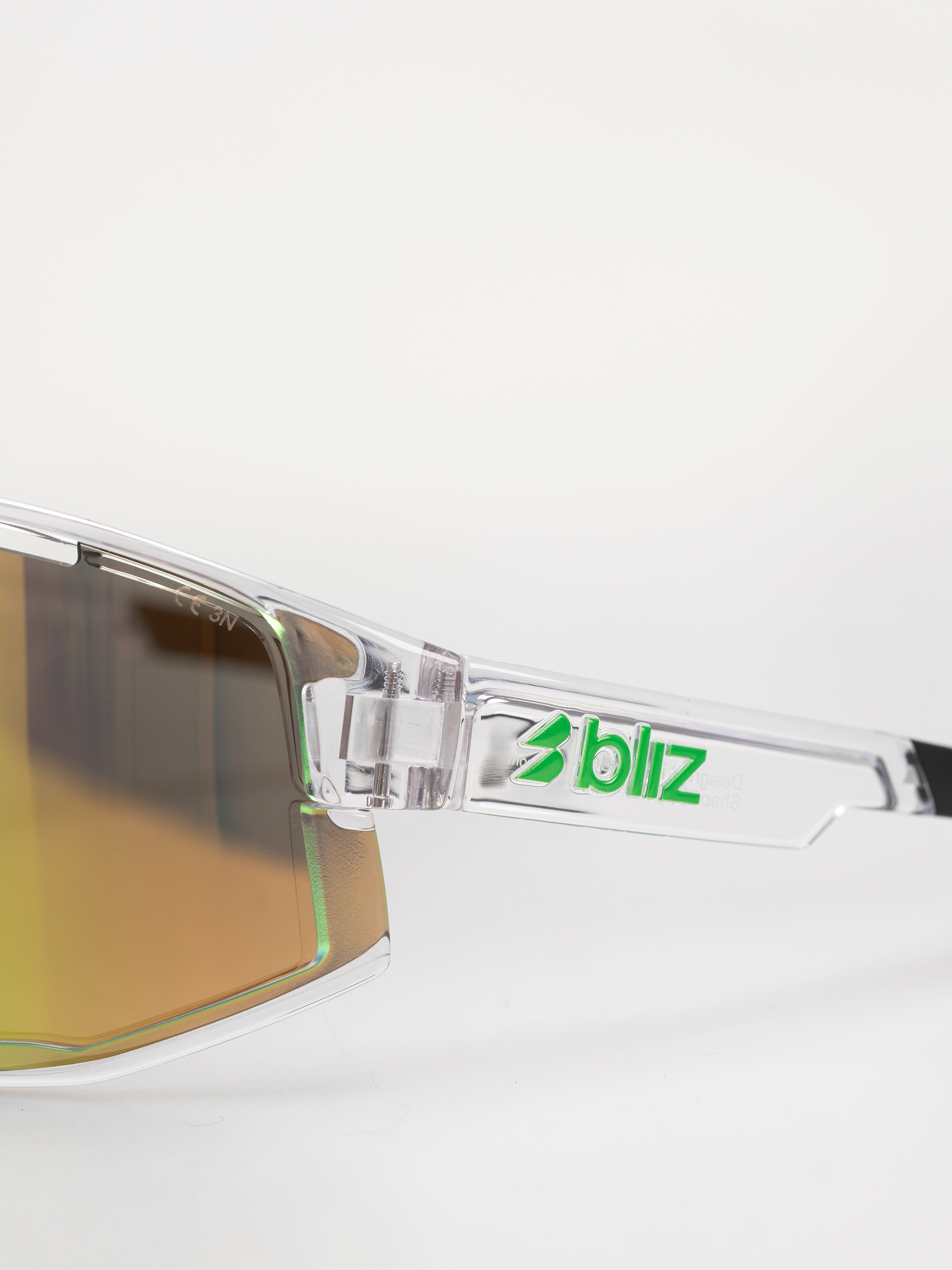 Слънчеви очила Bliz Fusion (transparent white/brown w green multi)