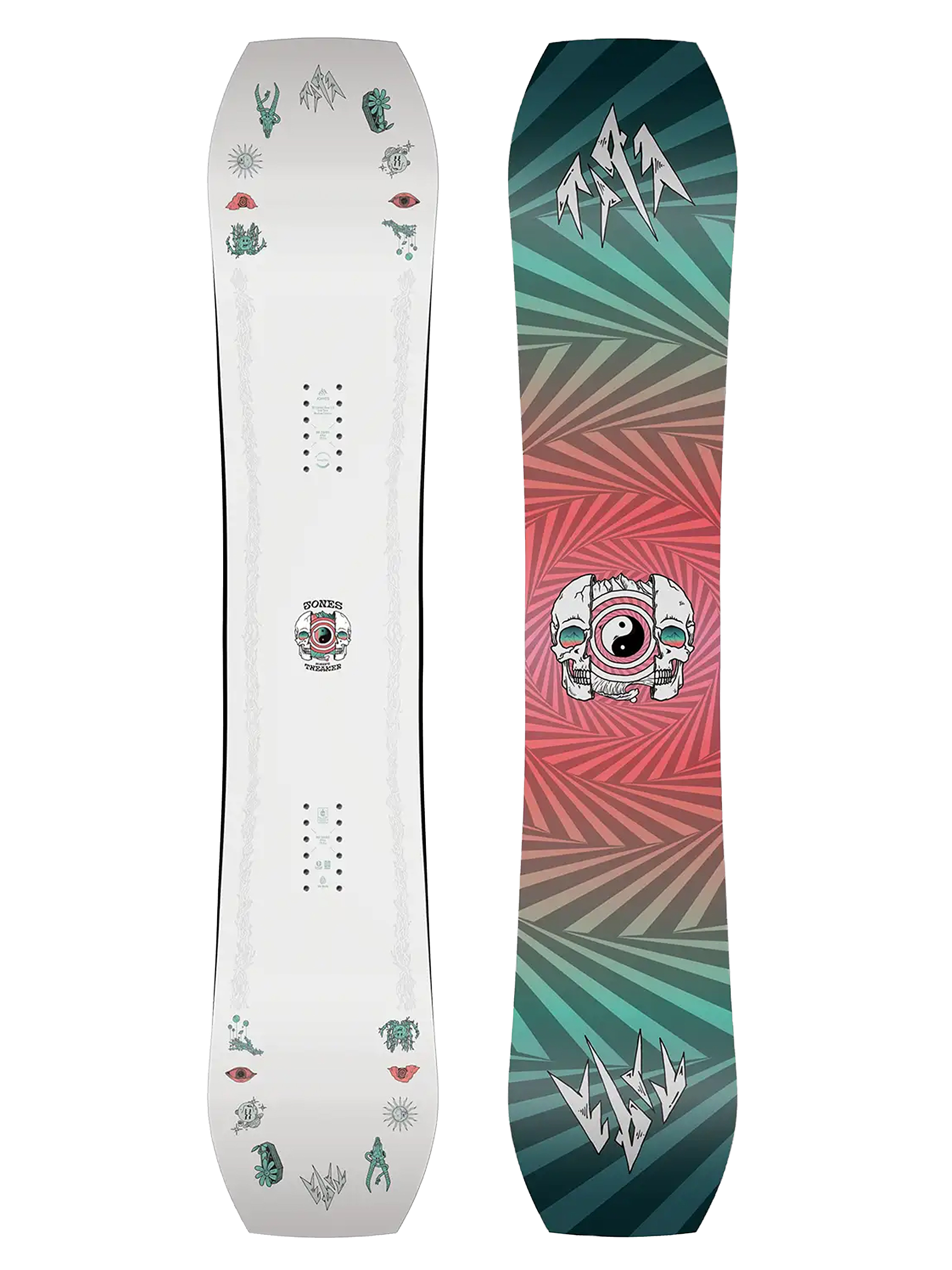 Сноуборд Jones Snowboards Tweaker Wmn (white)