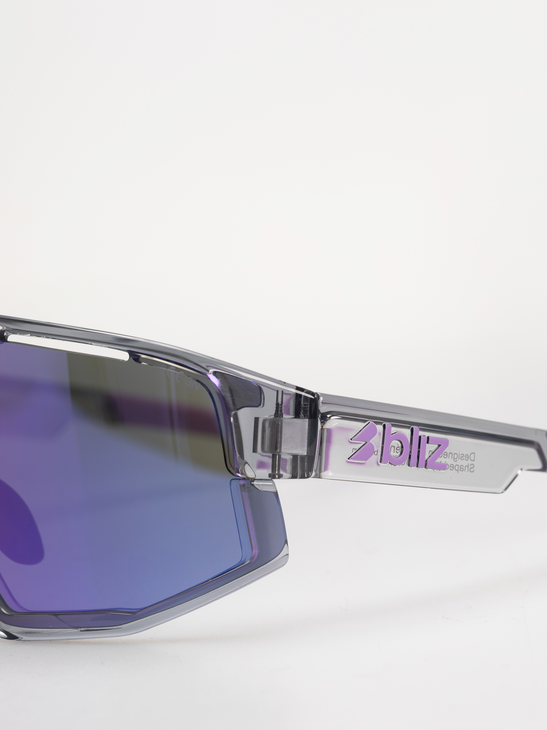 Слънчеви очила Bliz Fusion Small (crystal black/grey w putple multi)
