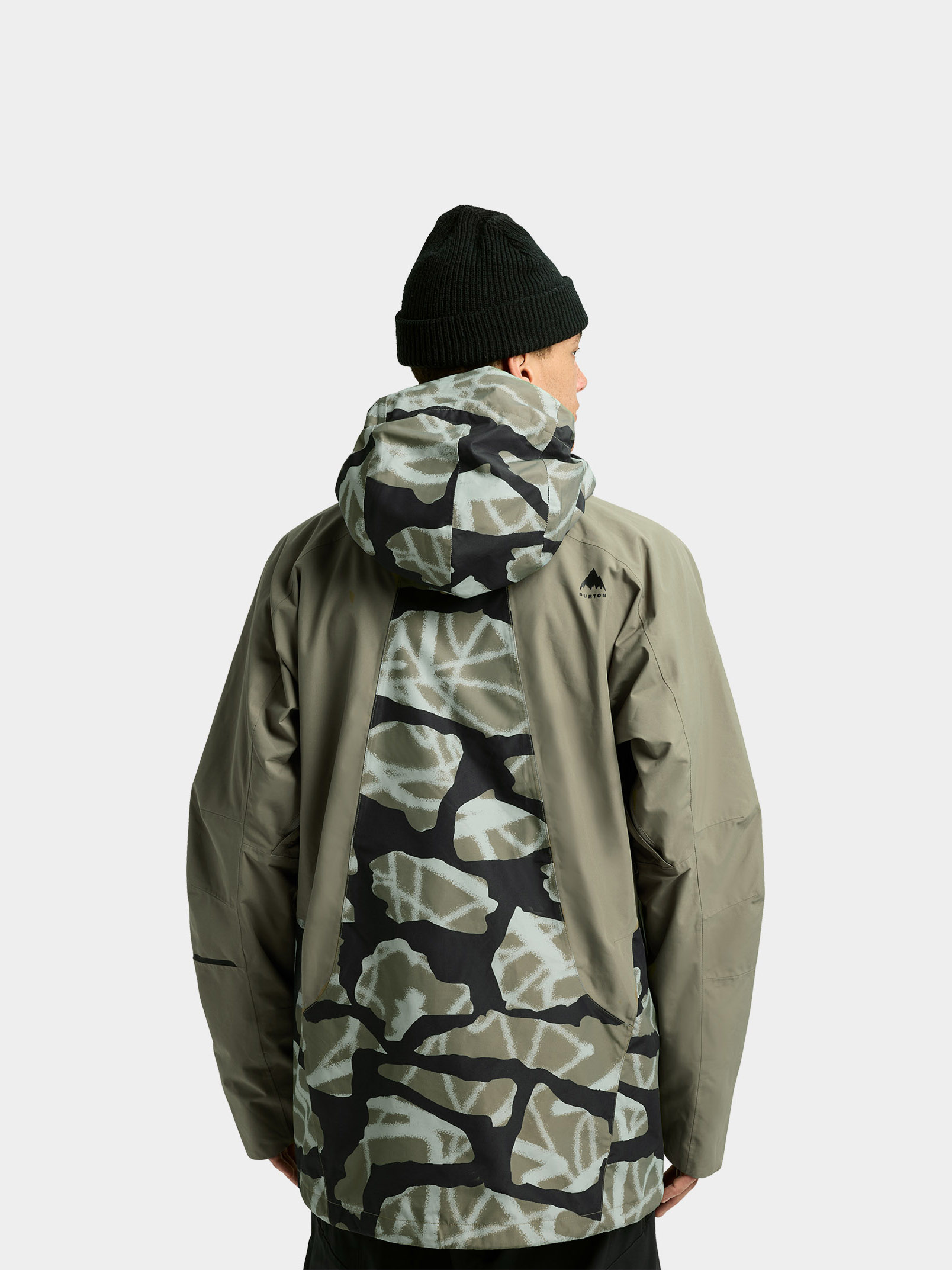 Мъжки Сноуборд яке Burton Reserve 2L (graffiti camo/forest moss)