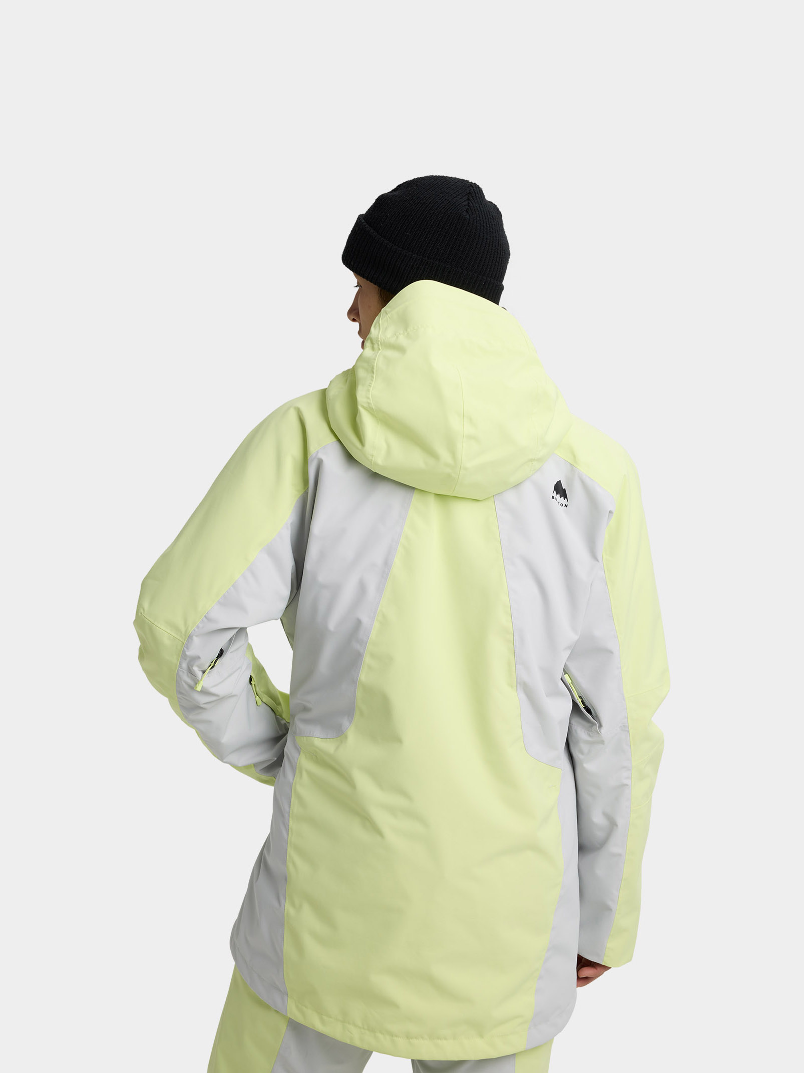 Мъжки Сноуборд яке Burton Reserve 2L 3 In 1 (glow yellow green/gray cloud)