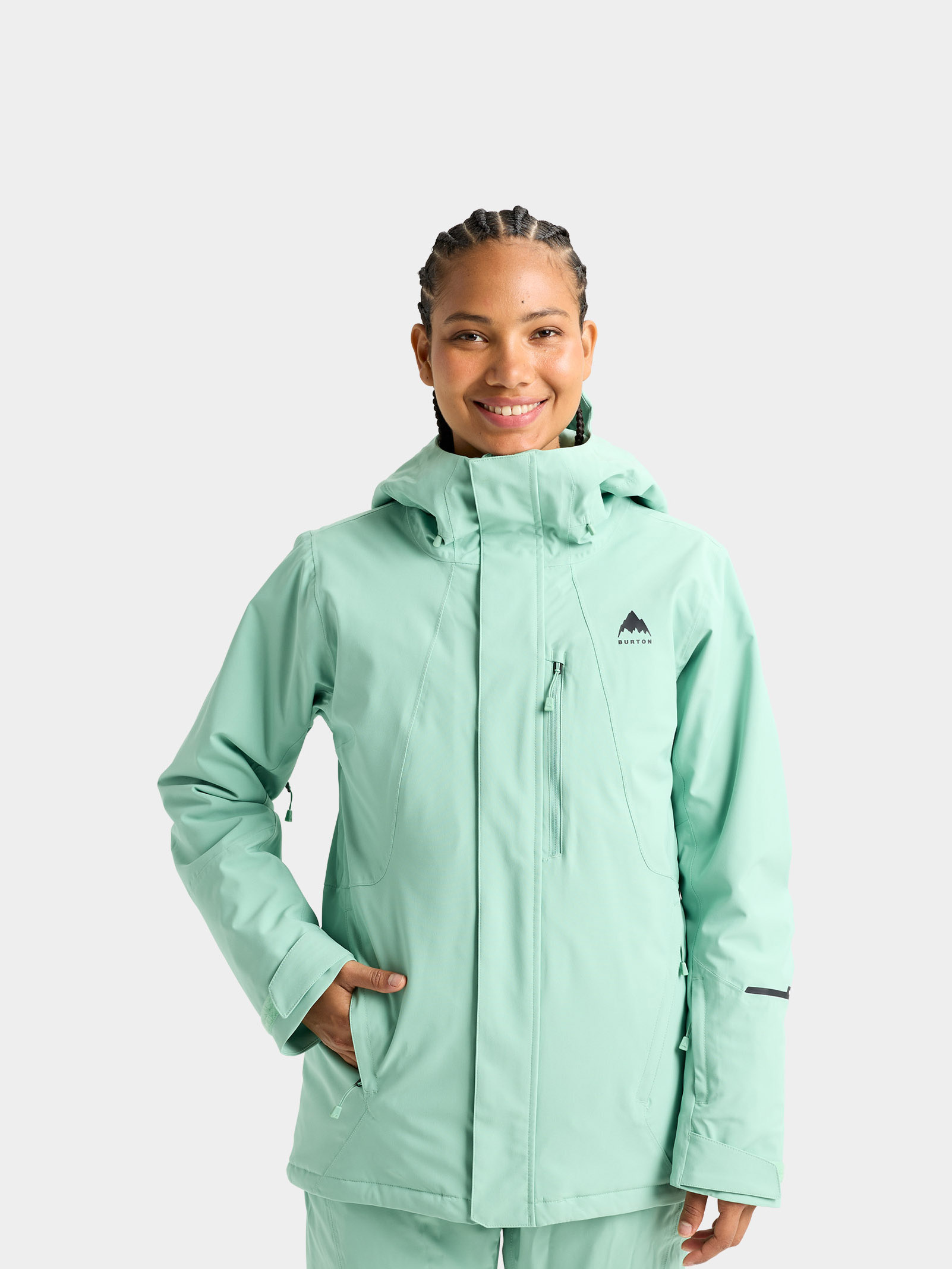 Сноуборд яке Burton Reserve 2L Ins Stretch Wmn (soft sage)