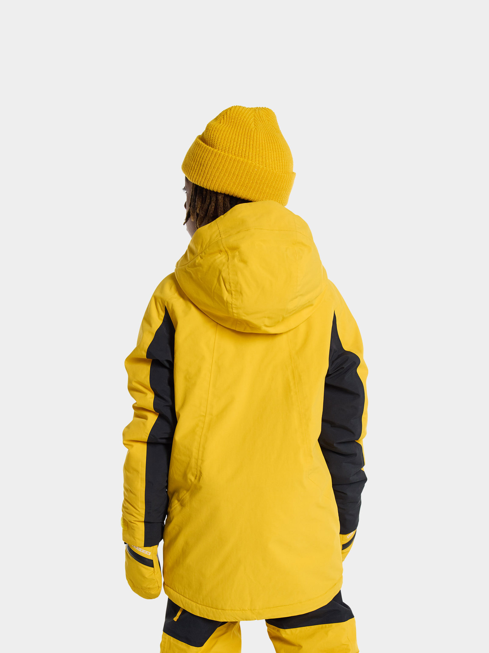 Сноуборд яке Burton Hillslope JR (goldenrod/true black)